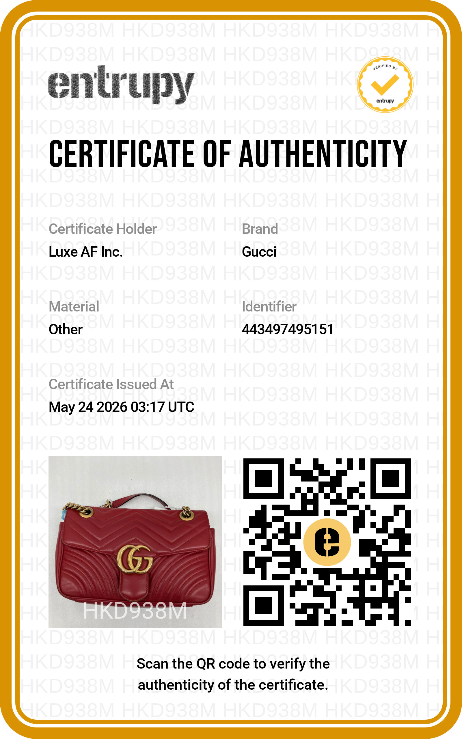 Gucci GG Marmont Red Matelasse Leather Shoulder Bag GG1139
