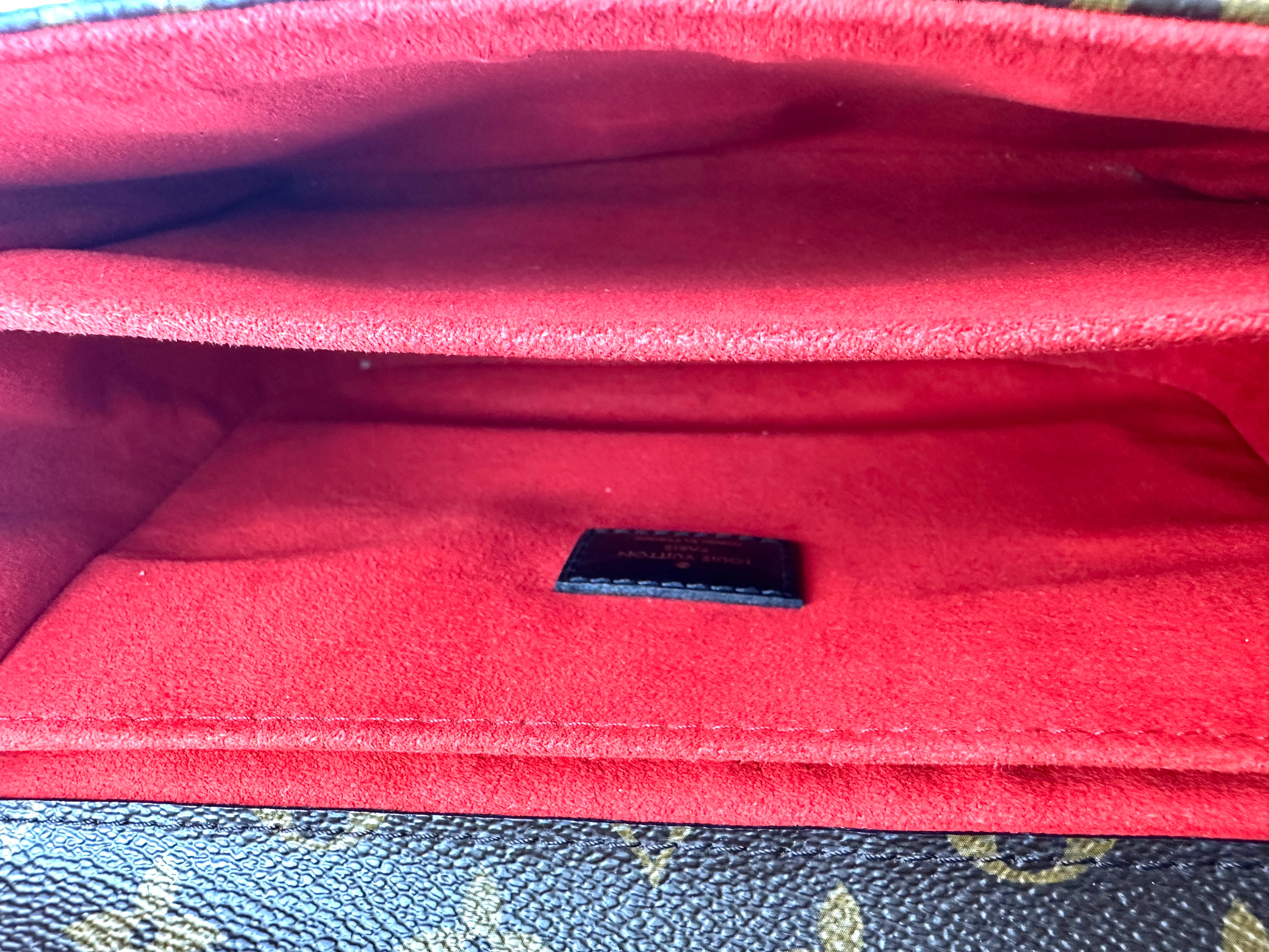 Louis Vuitton Monogram Canvas Pochette Metis With Braided Handle LV2816
