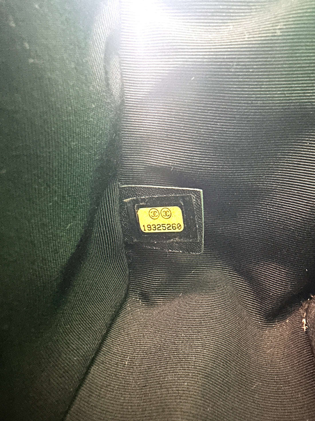 Chanel LeBoy Metallic Green Quilted Leather Medium Size Flap Bag With Silver Buckle(19***60) CC2010