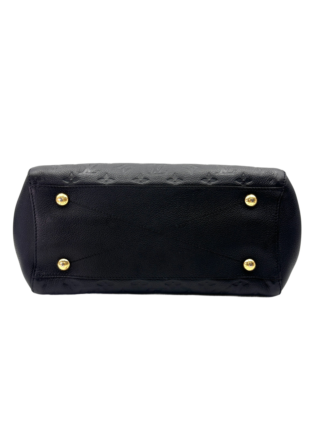 Louis Vuitton Montaigne Black Monogram Empreinte Handle Bag LV2817