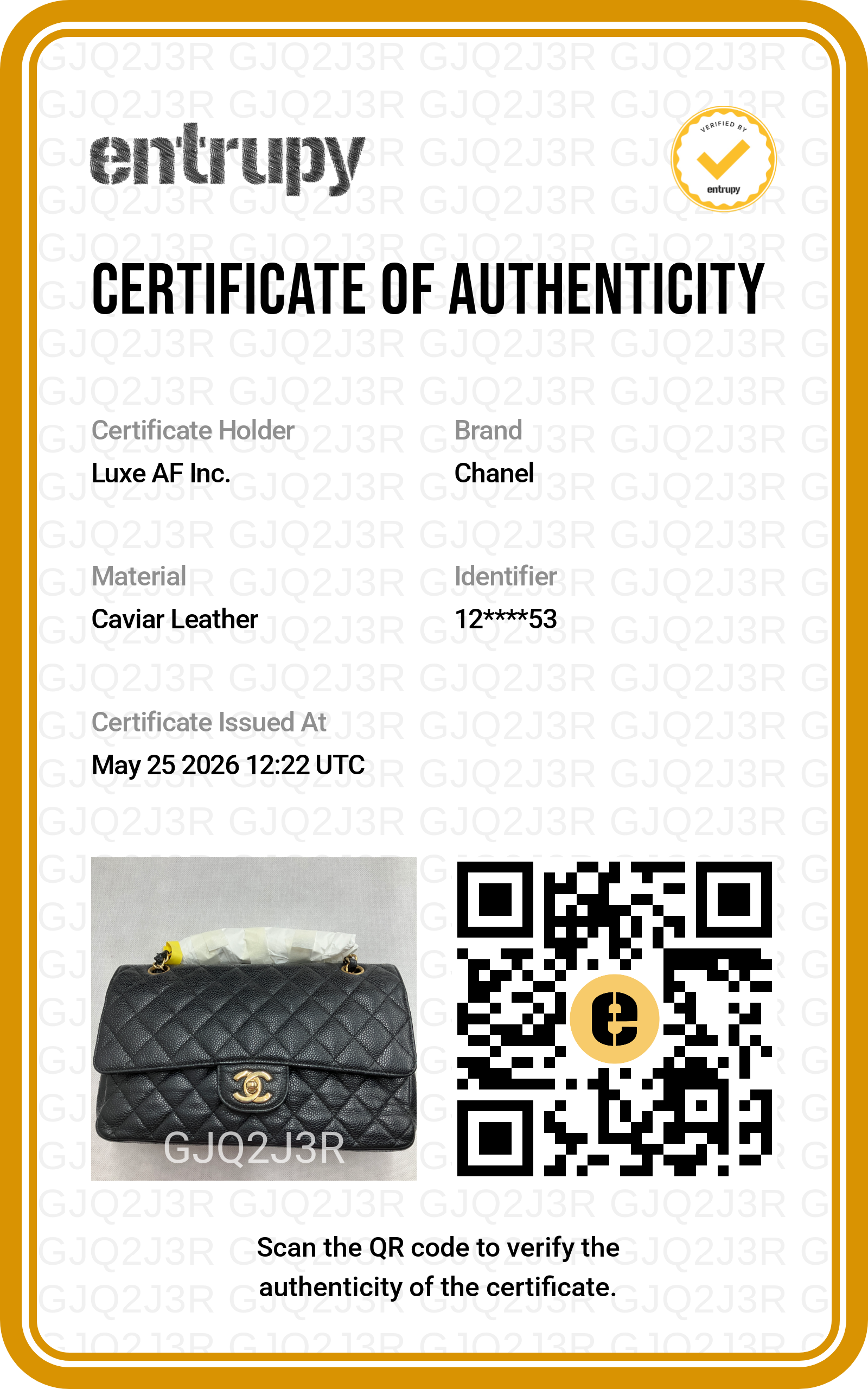 Chanel Classic Flap Black Quilted Leather Medium Size Flap Bag With Gold Buckle(12***53) CC2015