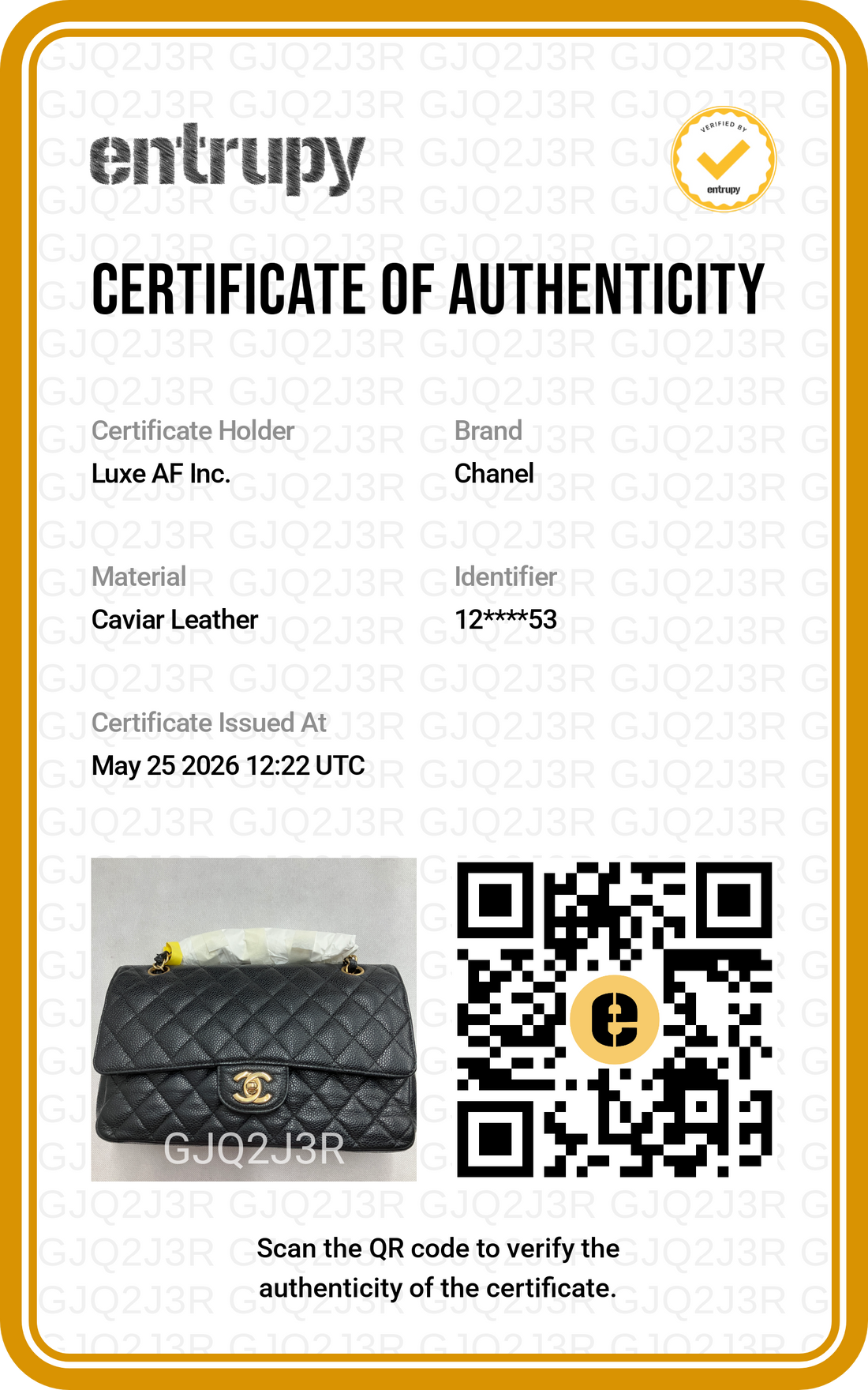Chanel Classic Flap Black Quilted Leather Medium Size Flap Bag With Gold Buckle(12***53) CC2015
