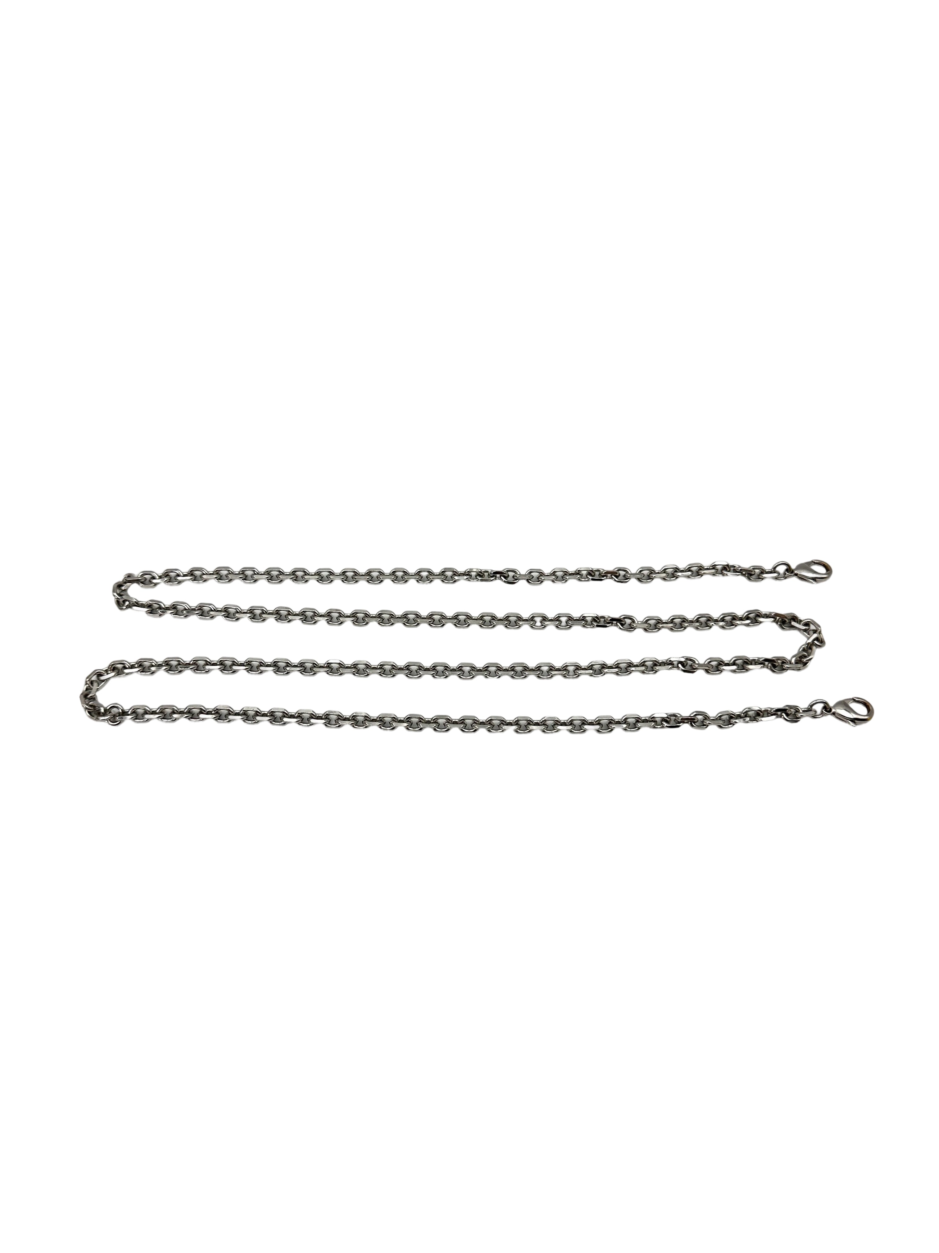 Christian Dior Lady Dior Black Patent Cannage Leather Chain Clutch DR746