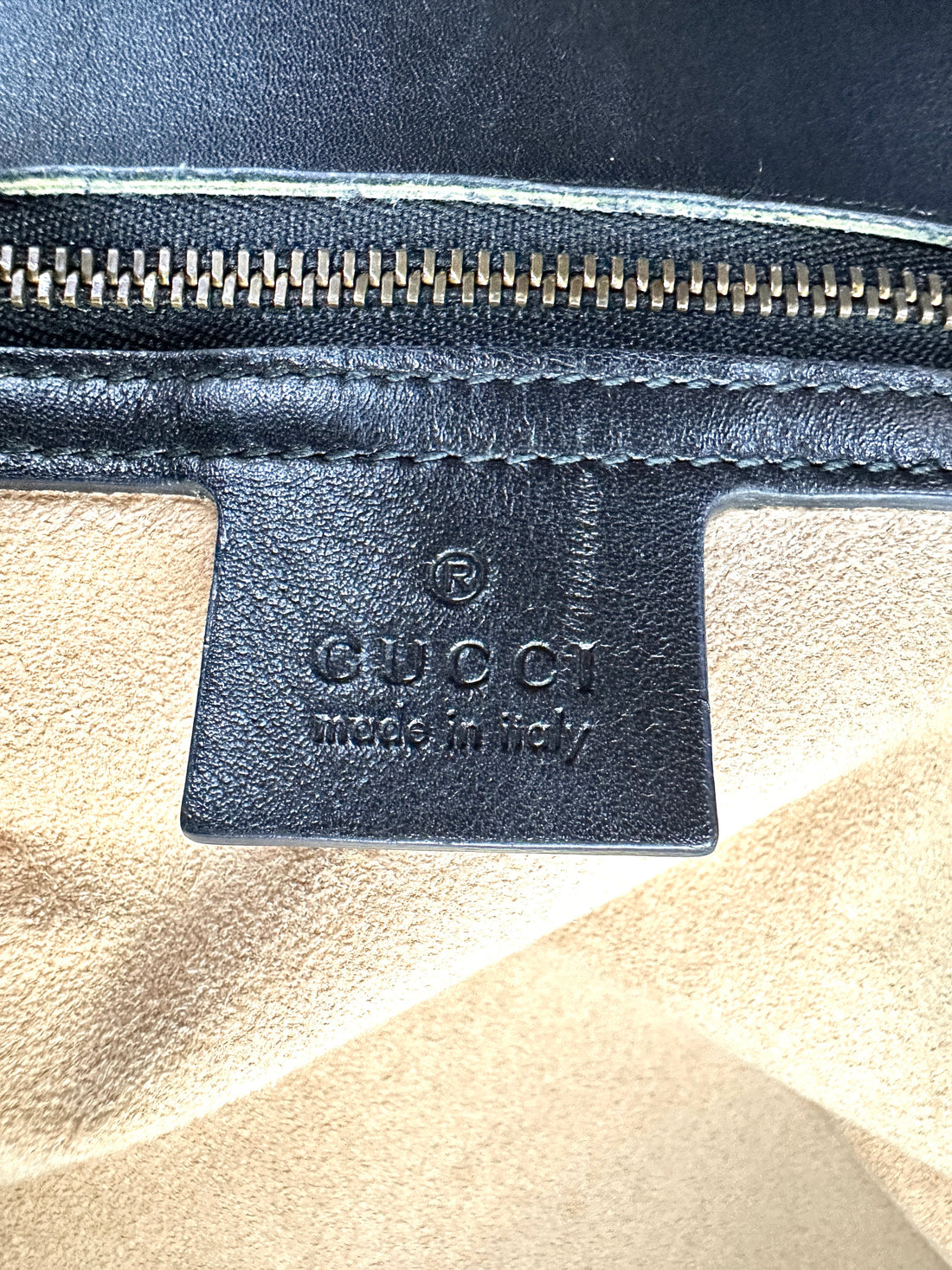 Gucci Queen Margaret Black Quilted Leather Bamboo Top Handle Backpack GG1099