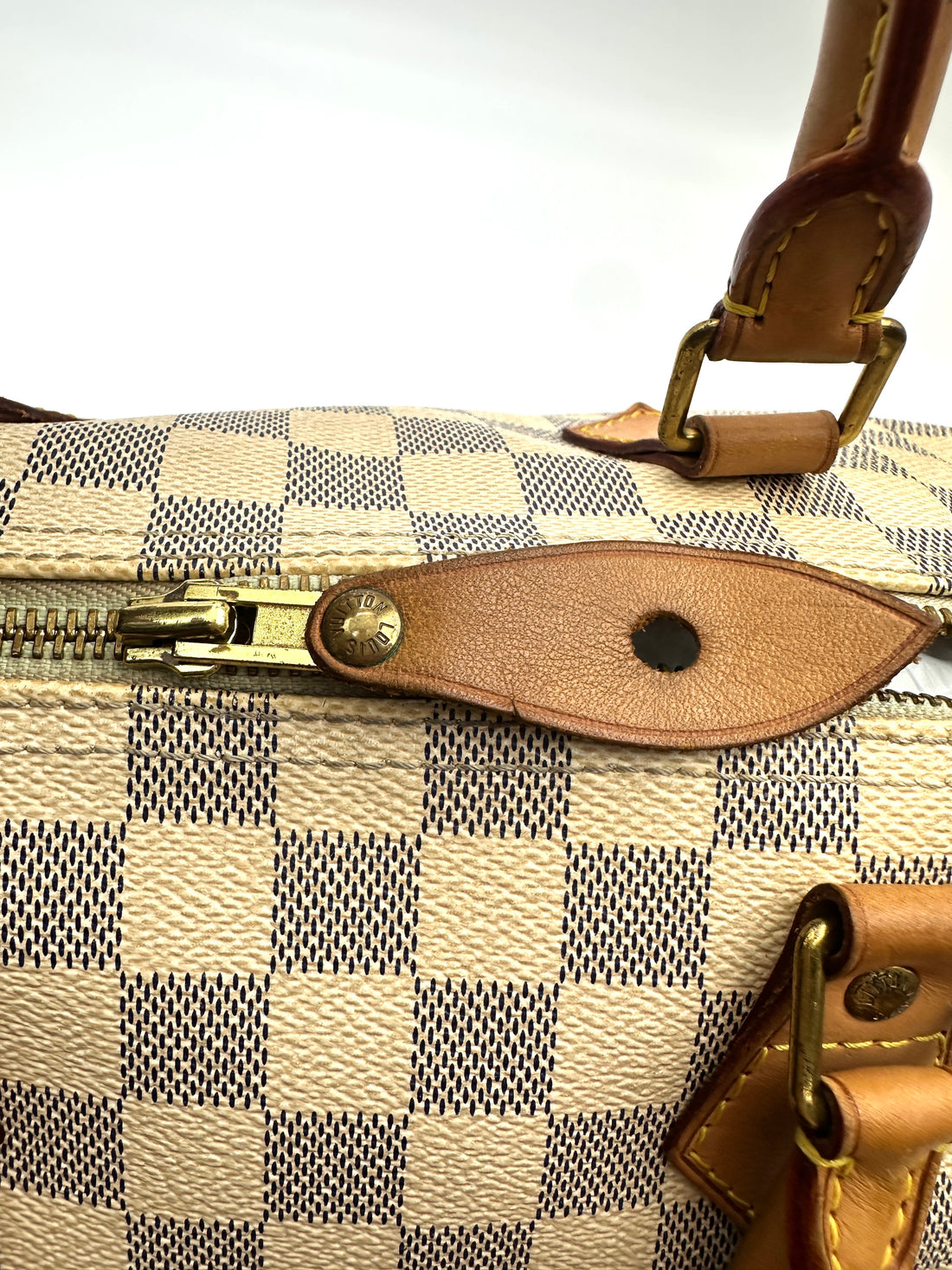 Louis Vuitton Speedy30 Damier Azur Handle Bag LV2832