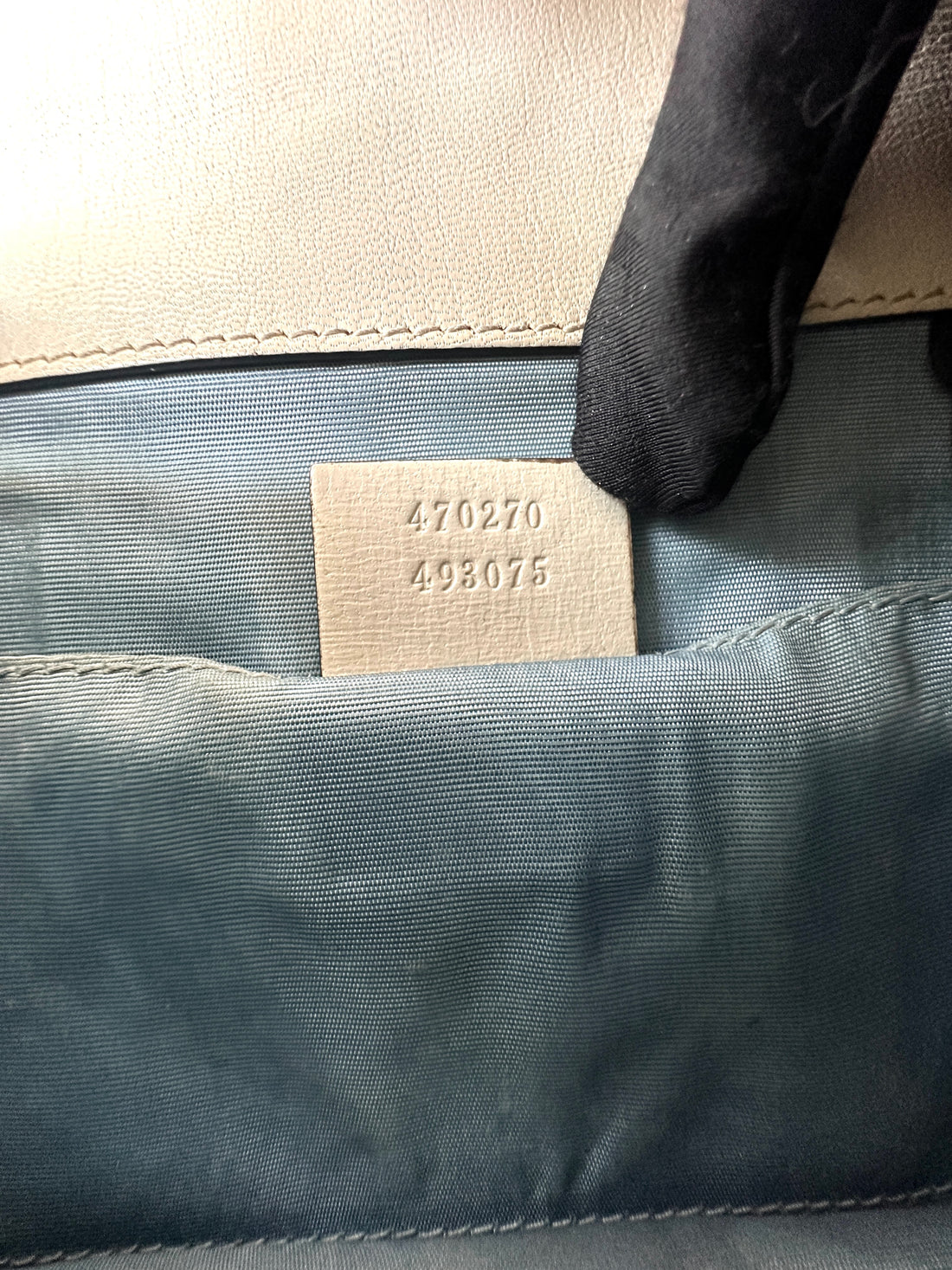 Gucci Sylvie Star White Leather Medium Size Shoulder Bag GG1111