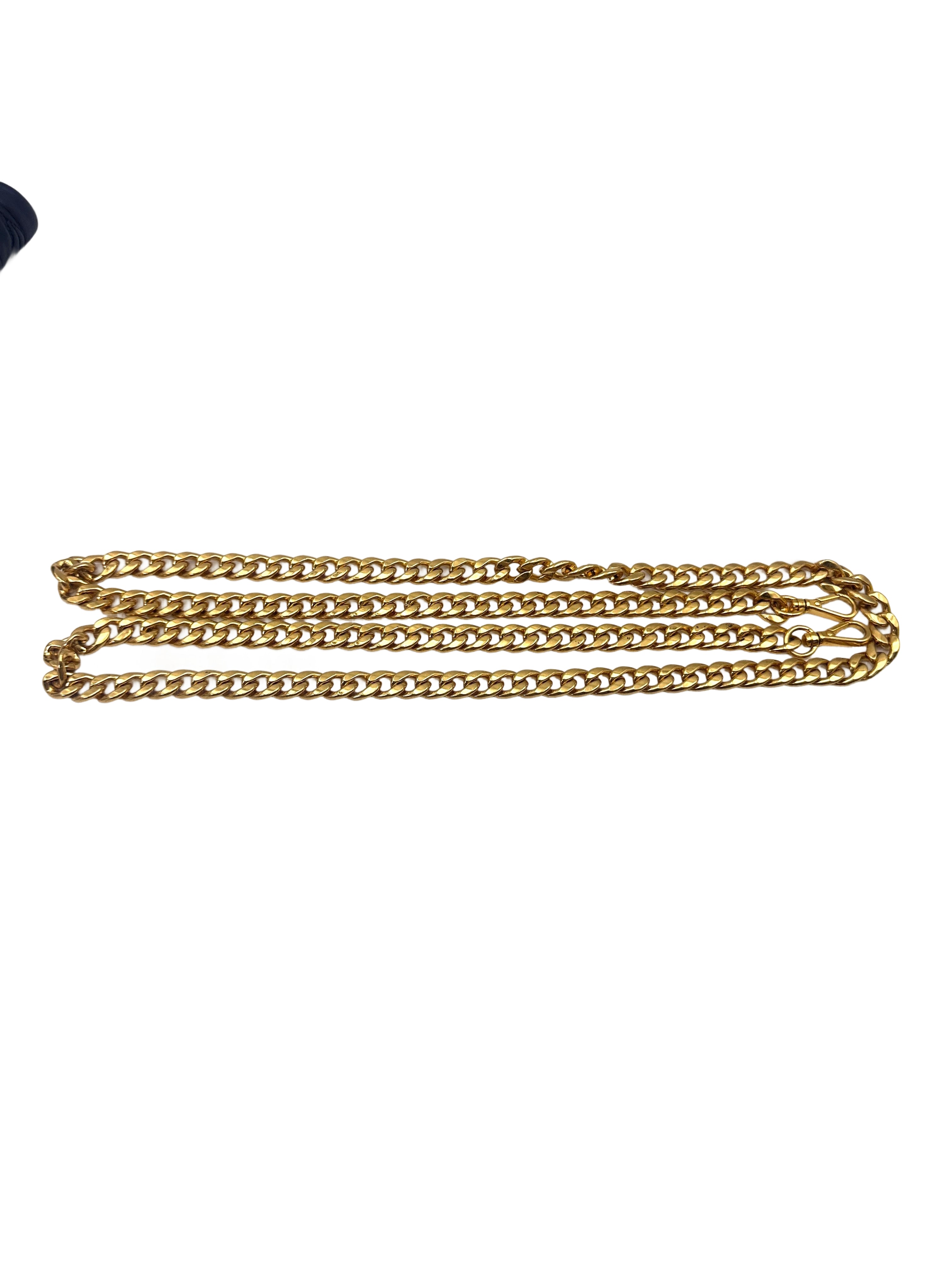Miu Miu Navy Quilted Lambskin Wallet On Chain MM34-1