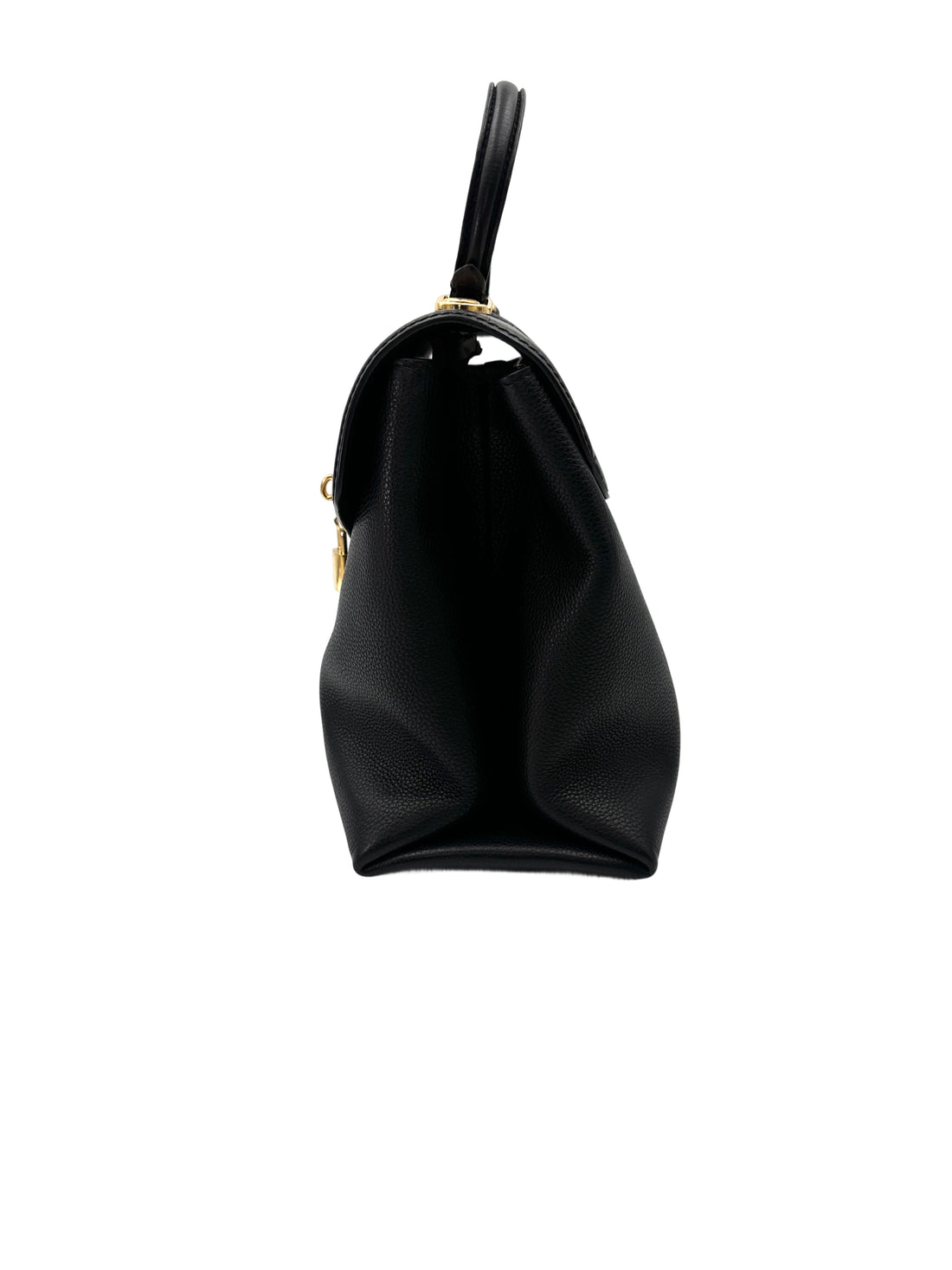 Louis Vuitton Rose Des Vents Black Leather Handle Bag LV2834