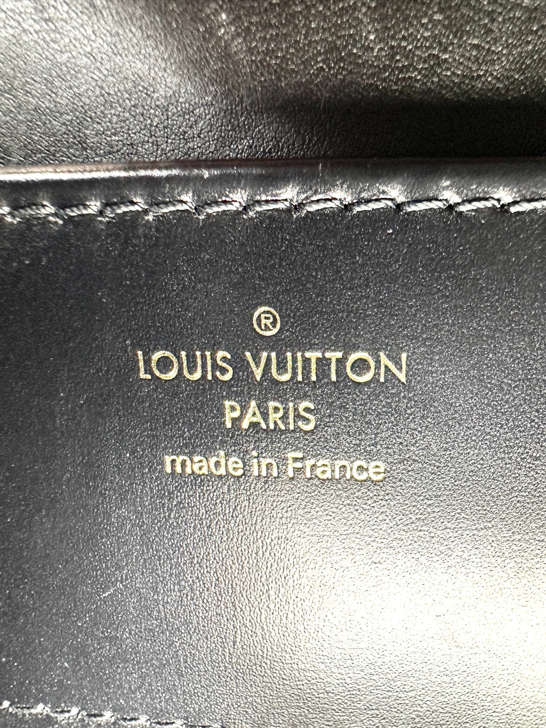 Louis Vuitton Rose Des Vents Black Leather Handle Bag LV2834