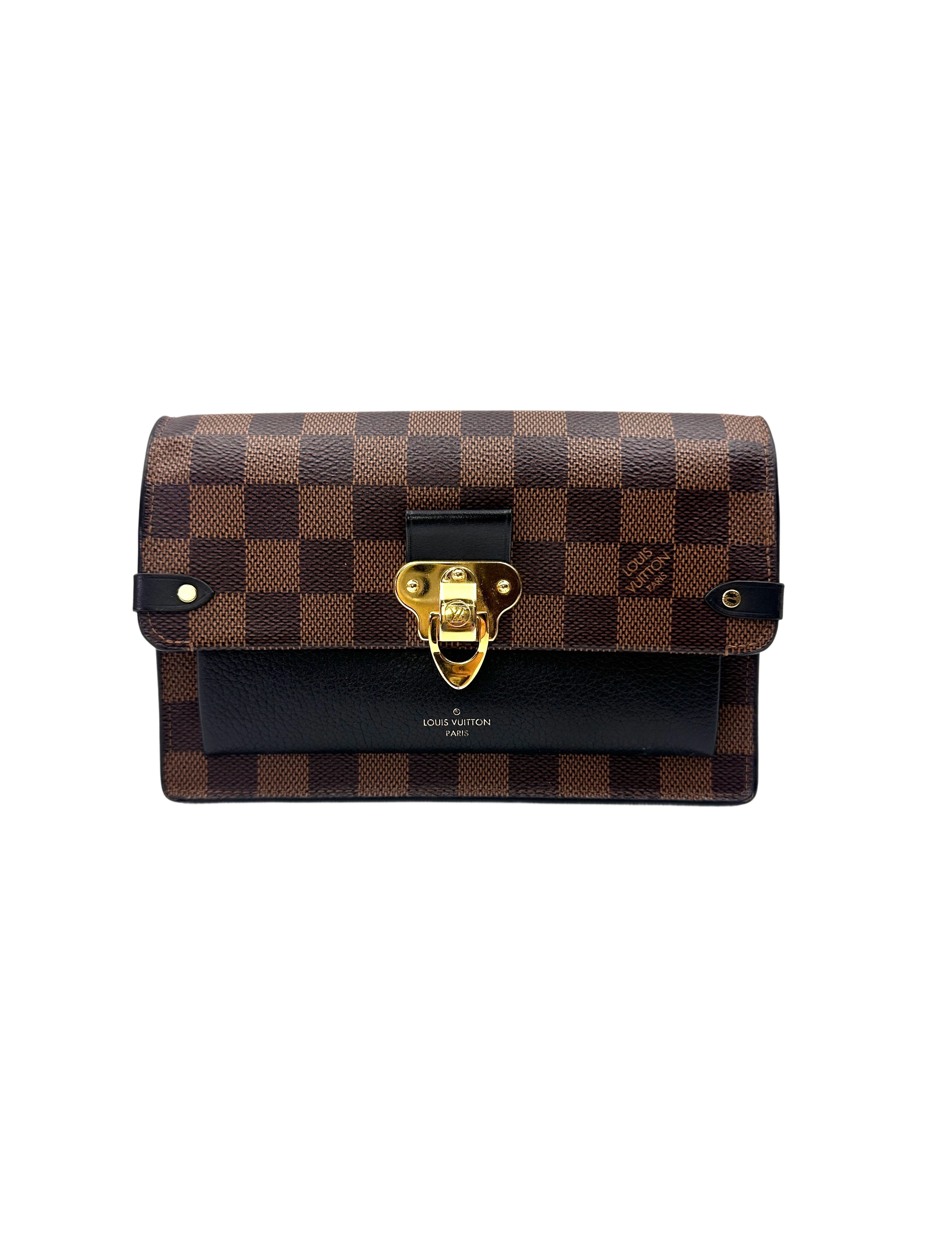 Louis Vuitton Vavin Damier Ebene Canvas Wallet On Chain LV2836
