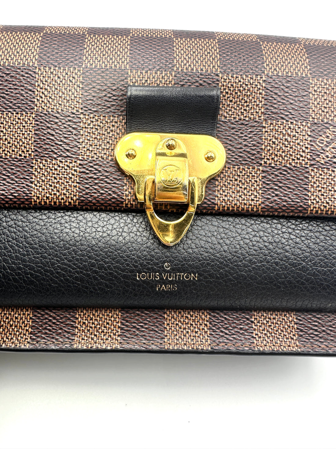 Louis Vuitton Vavin Damier Ebene Canvas Wallet On Chain LV2836