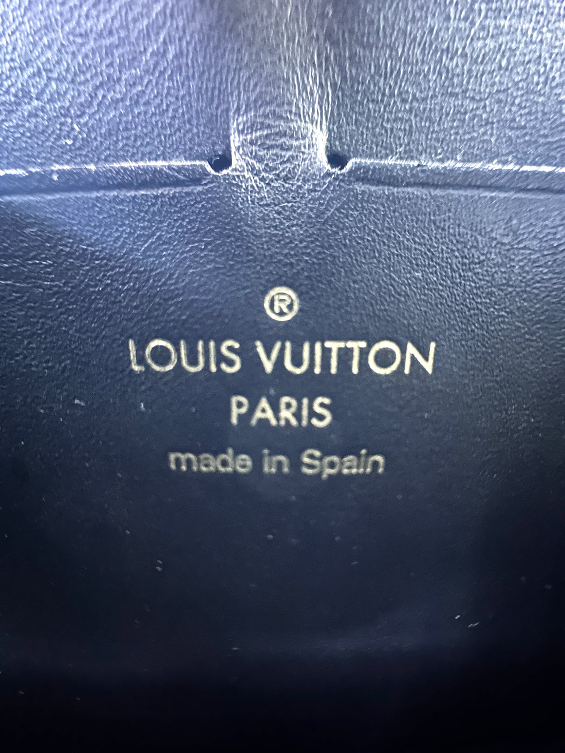 Louis Vuitton Vavin Damier Ebene Canvas Wallet On Chain LV2836