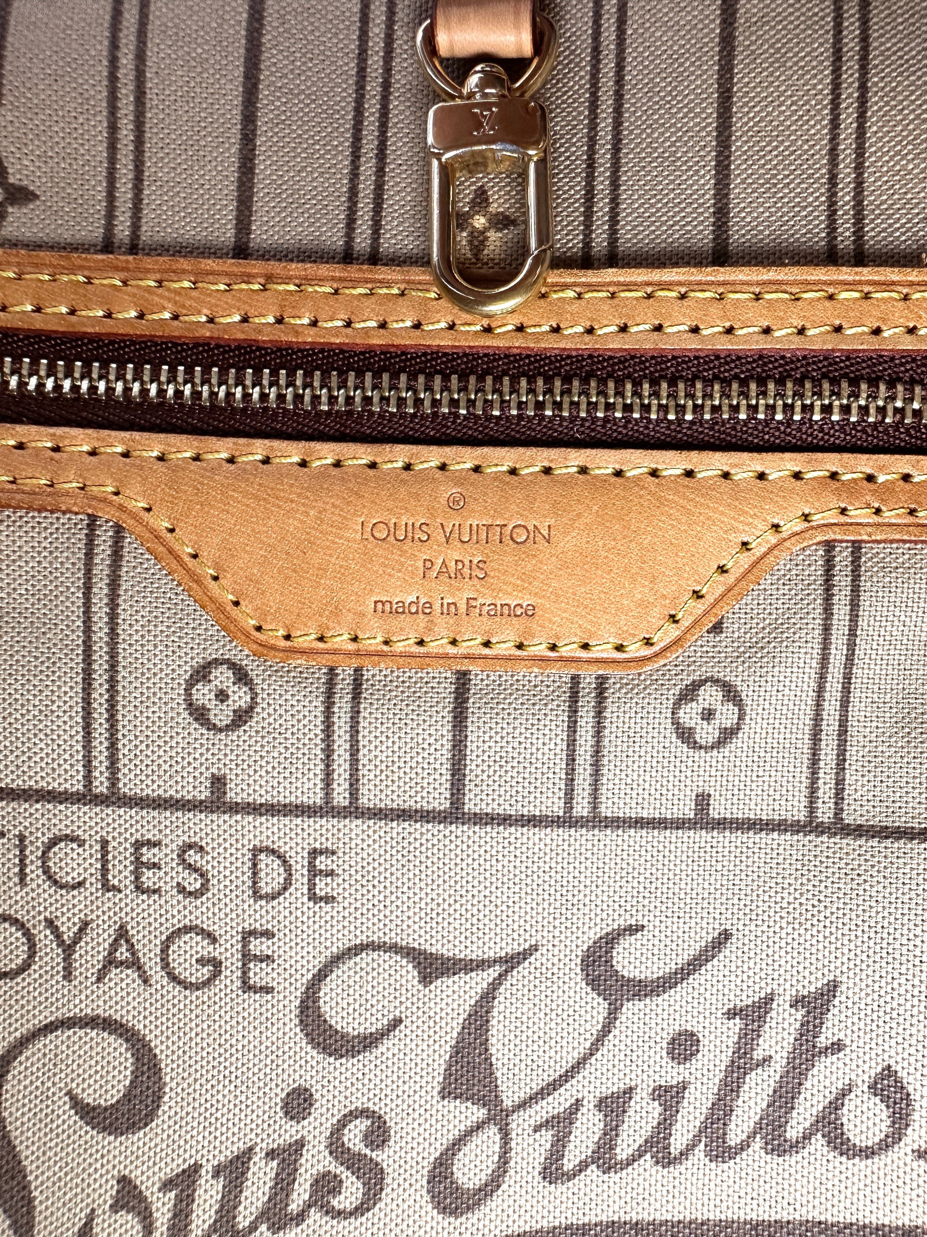 Louis Vuitton Neverfull MM Monogram Canvas Handle Bag LV2837