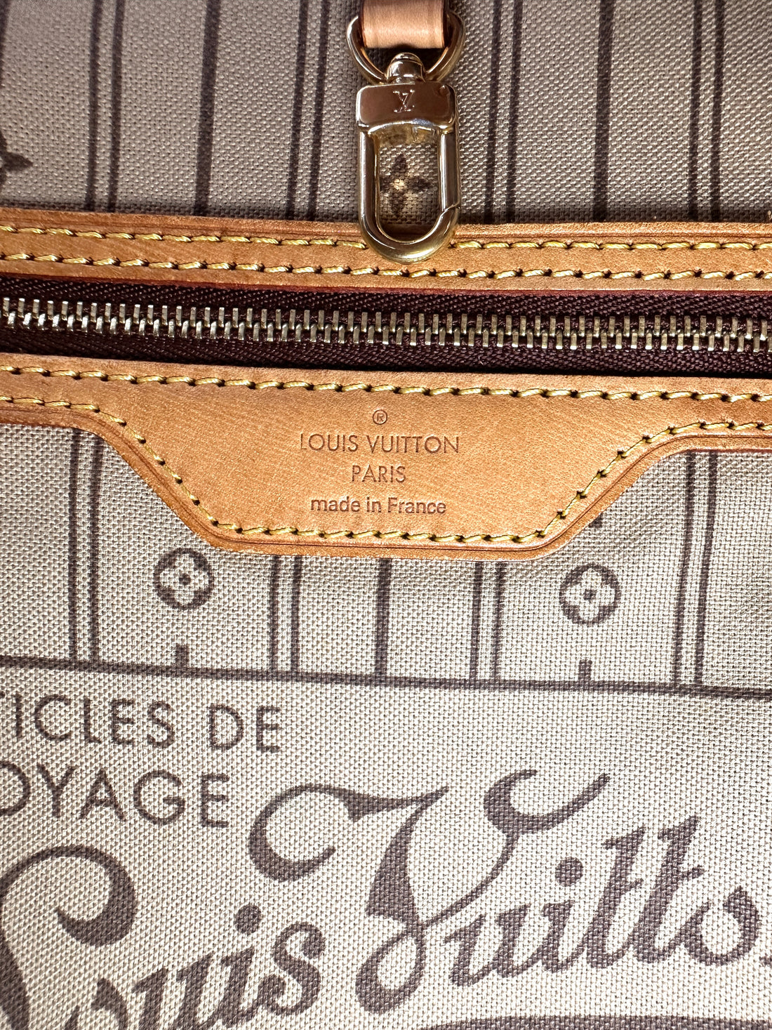 Louis Vuitton Neverfull MM Monogram Canvas Handle Bag LV2837