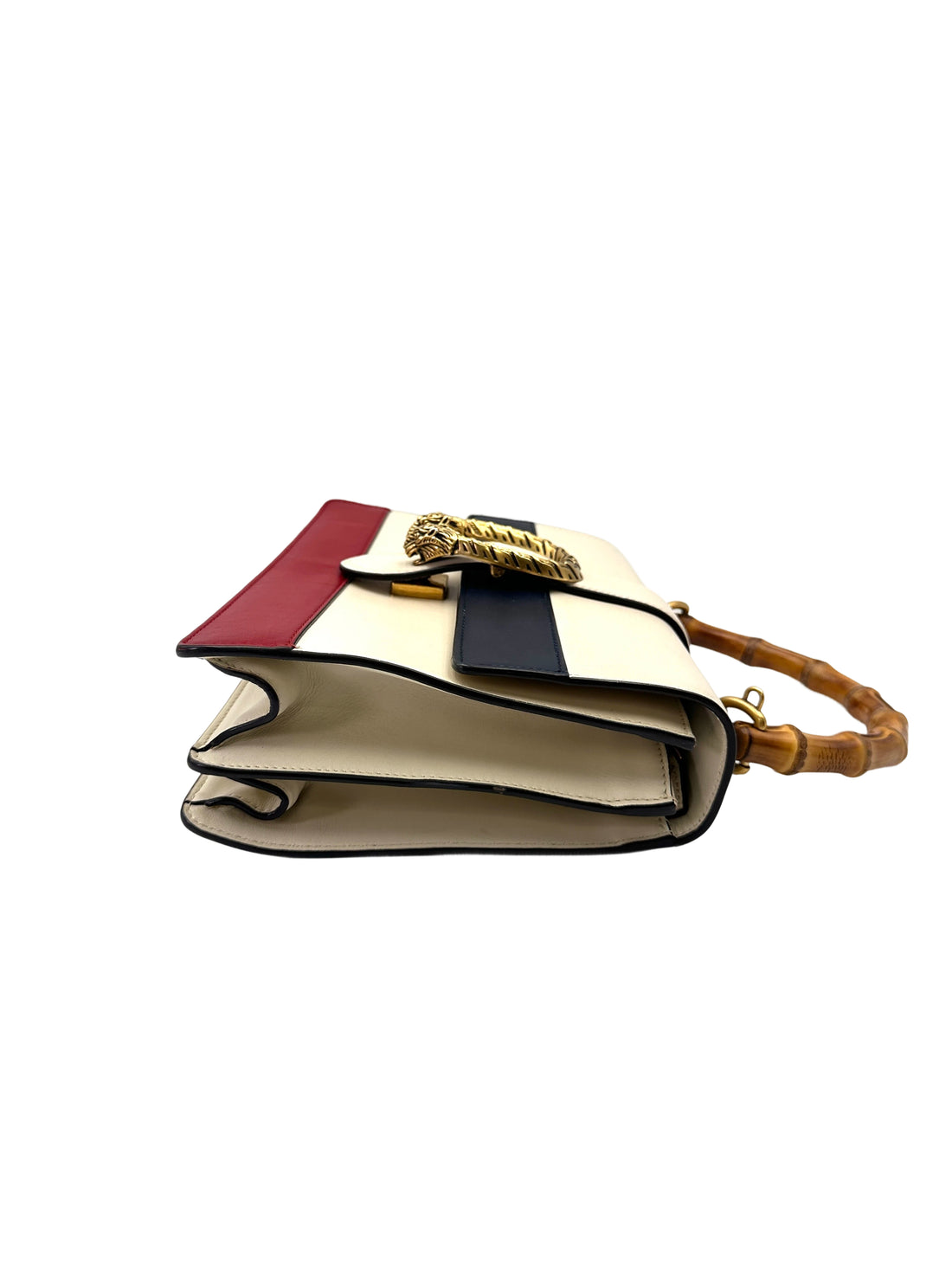 Gucci Dionysus Multicolor Leather Bamboo Top Handle Bag GG1100