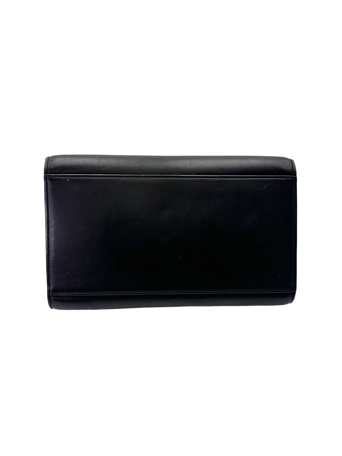 Celine Trapeze Brown/Blue Leather Handle Bag CE162