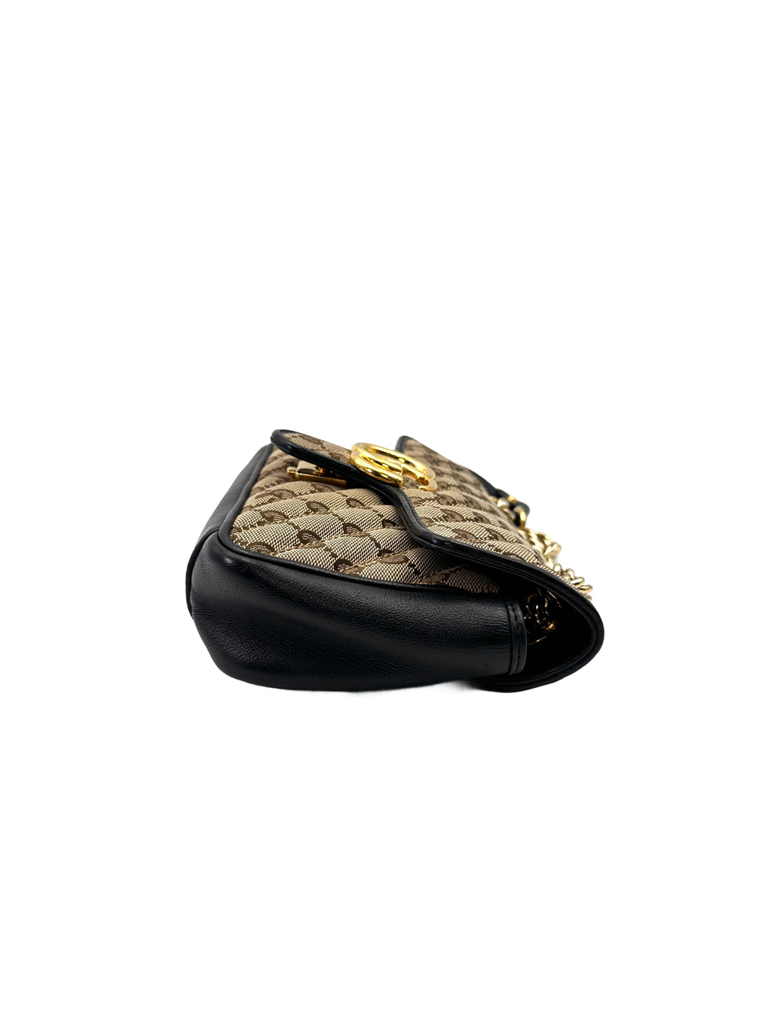 Gucci GG Marmont Beige GG Canvas Shoulder Bag GG1104