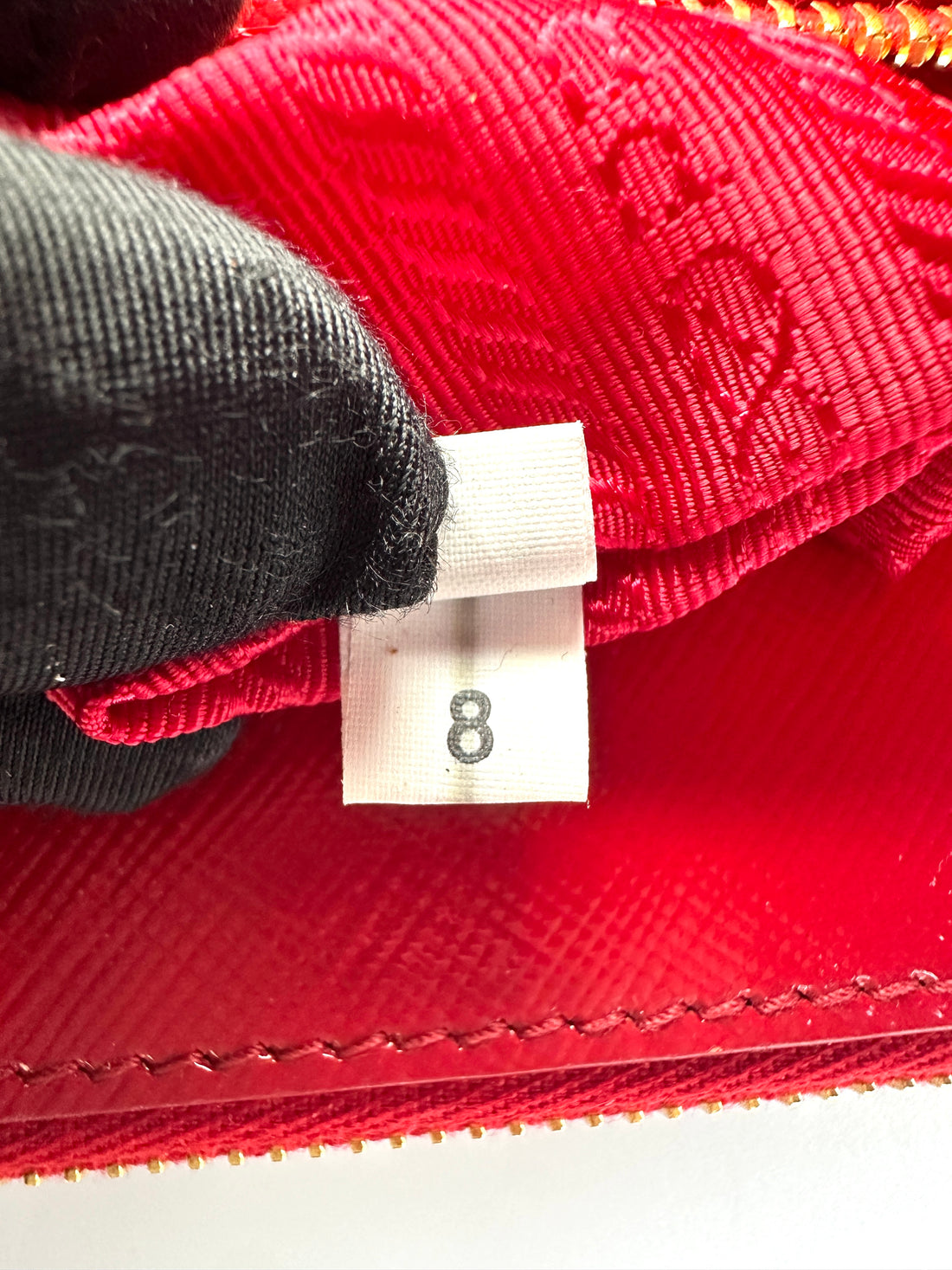Prada Galleria Red Saffiano Leather Medium Size Handle Bag PR384