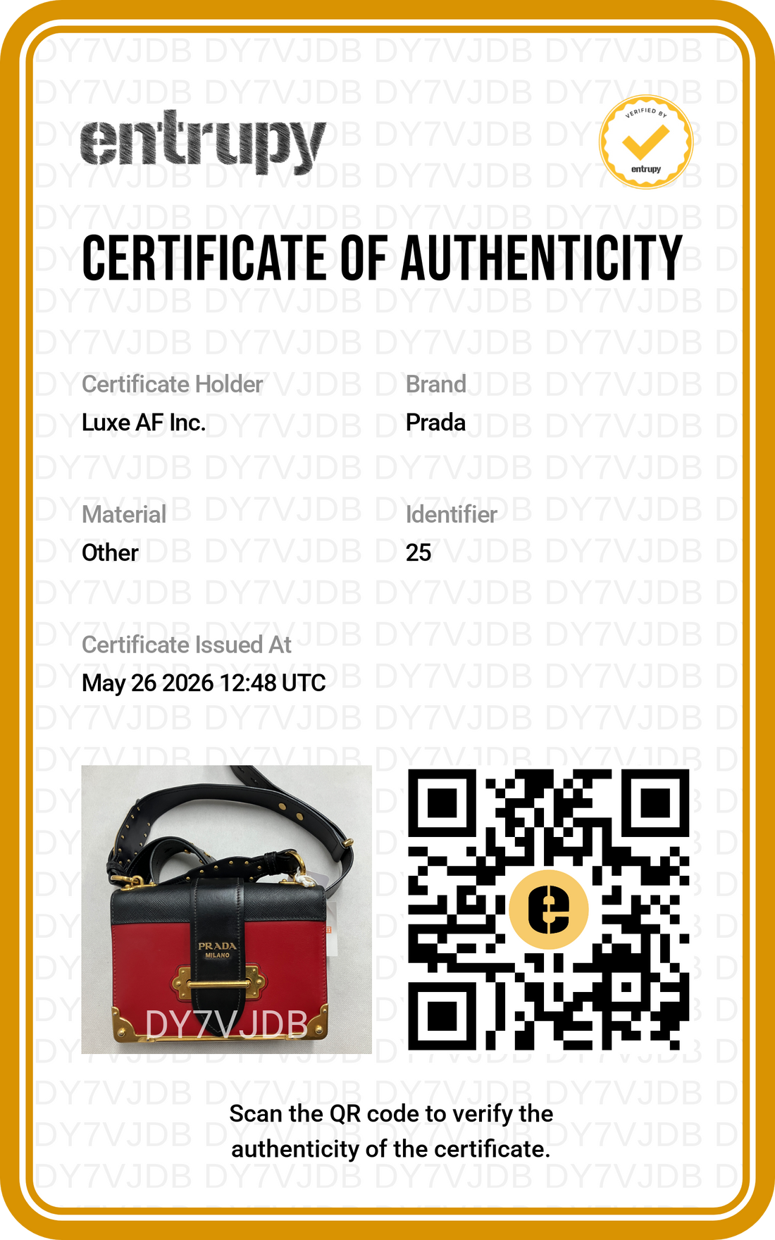Prada Cahier Black/Red Leather Shoulder Bag PR388