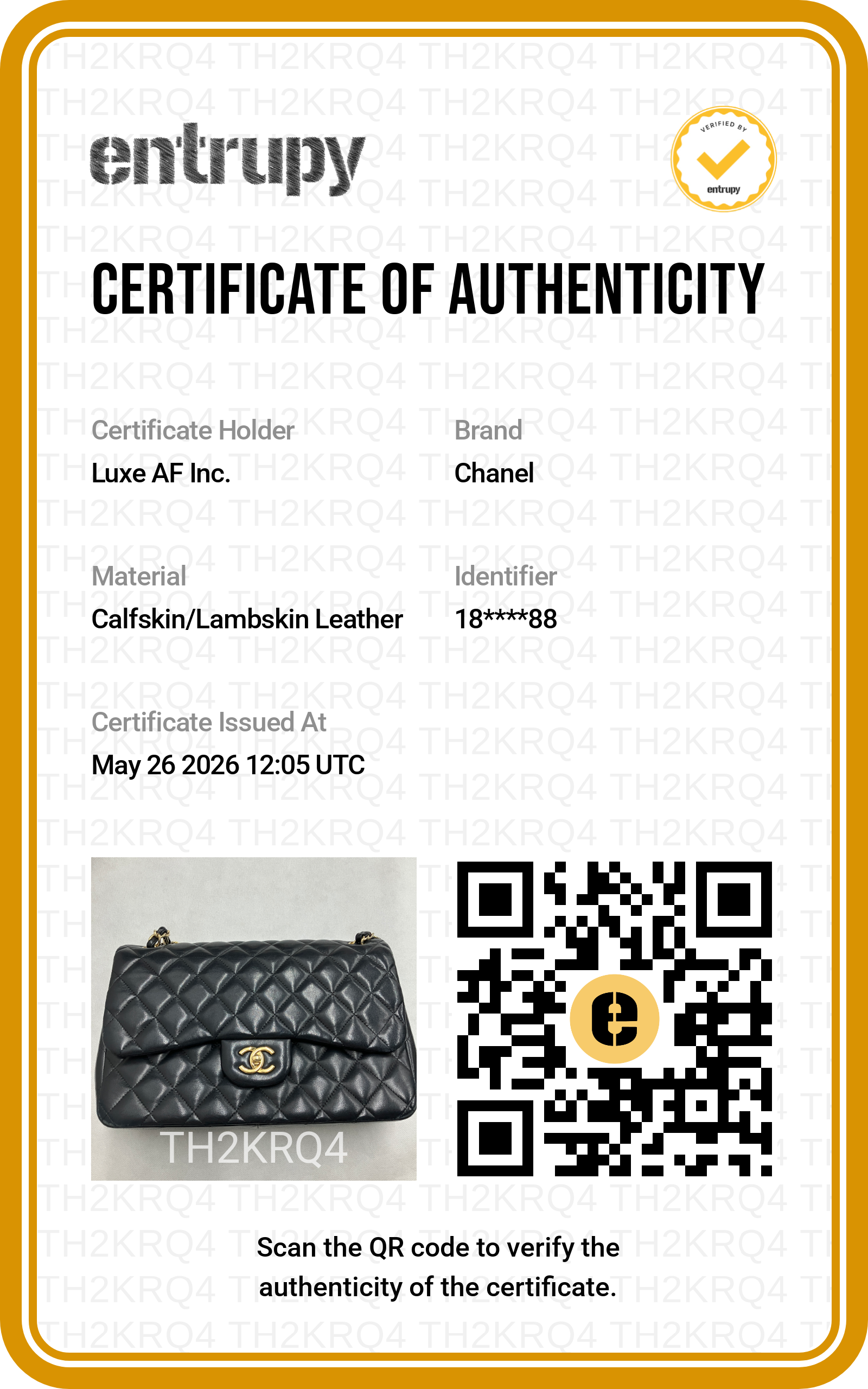 Chanel Classic Flap Black Quilted Lambskin Jumbo Shoulder Bag With Gold Buckle(18***88) CC2081