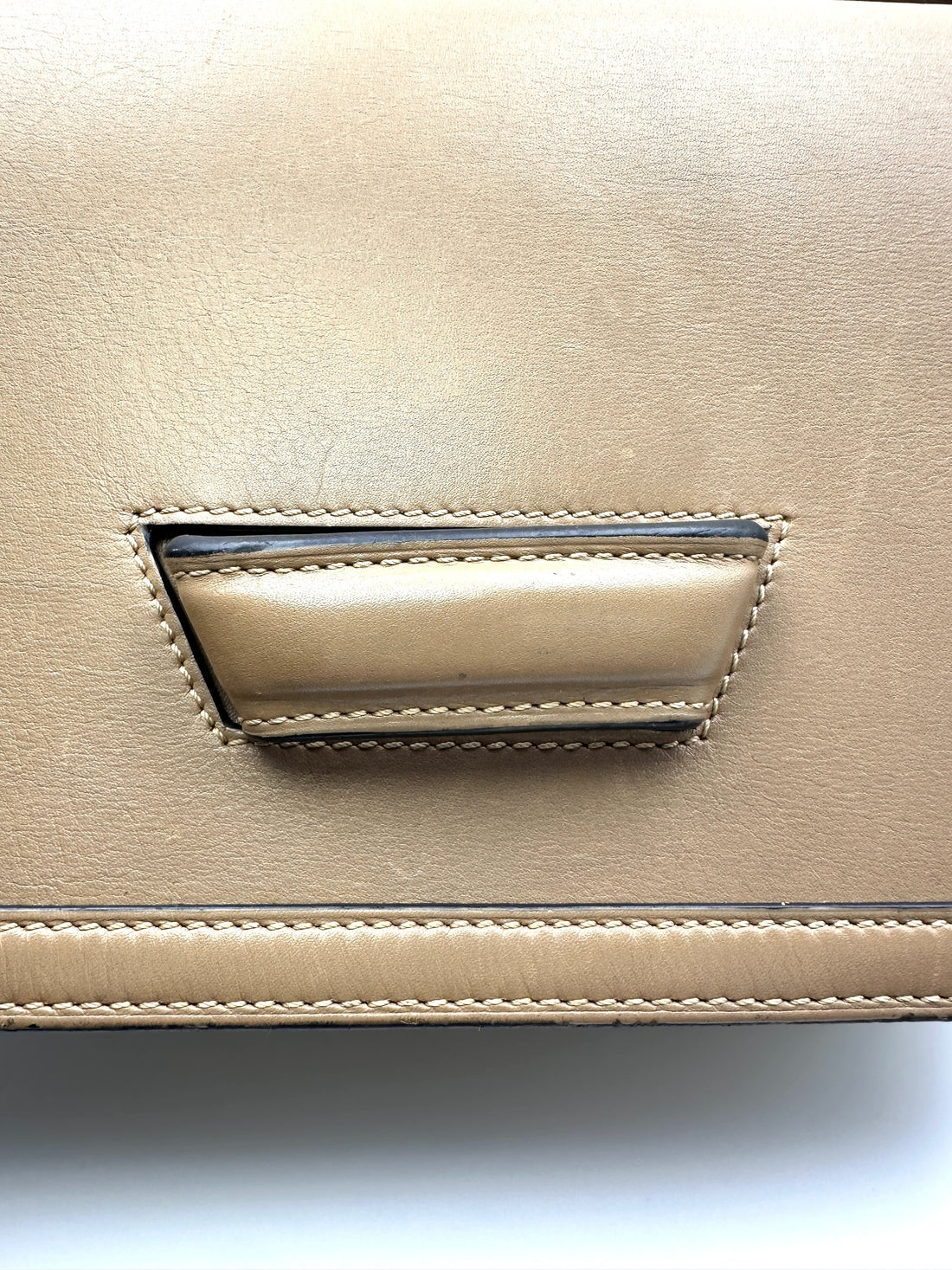 Loewe Barcelona Brown Leather Flap Bag LW89