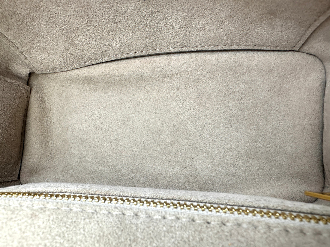 Louis Vuitton Vanity PM Beige Monogram Empreinte Leather Handle Bag LV2845