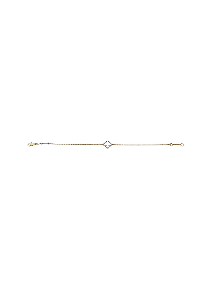 Van Cleef & Arpels White Alhambra Pendant VC08