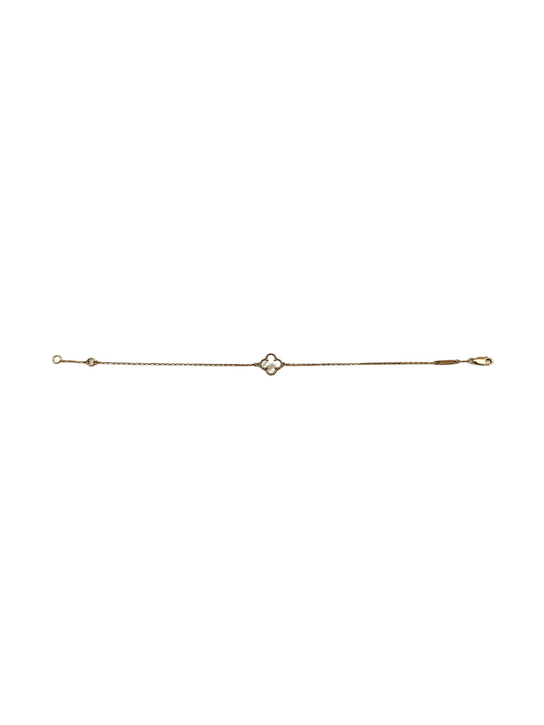 Van Cleef & Arpels White Alhambra Pendant VC07