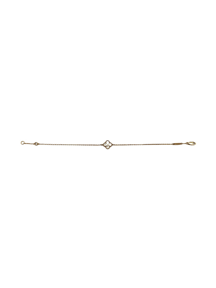 Van Cleef & Arpels White Alhambra Pendant VC07