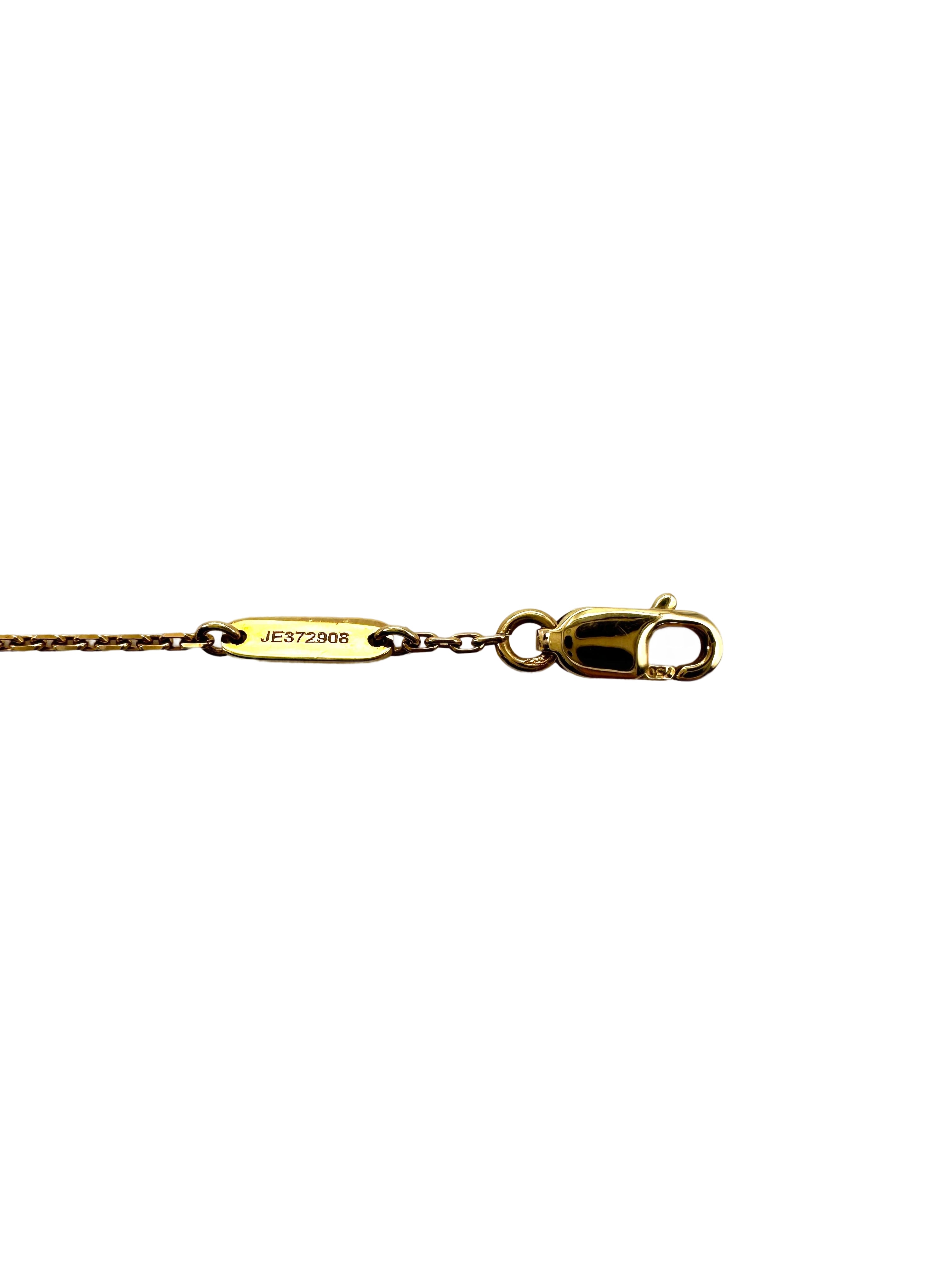 Van Cleef & Arpels White Alhambra Pendant VC07