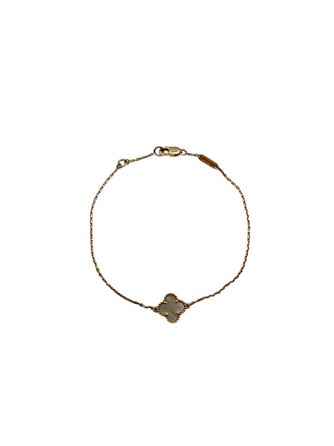 Van Cleef & Arpels White Alhambra Pendant VC07