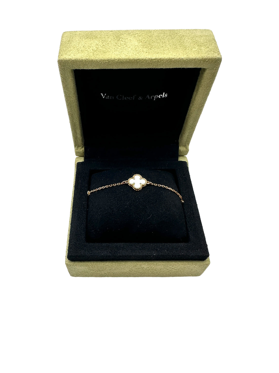Van Cleef & Arpels White Alhambra Pendant VC07