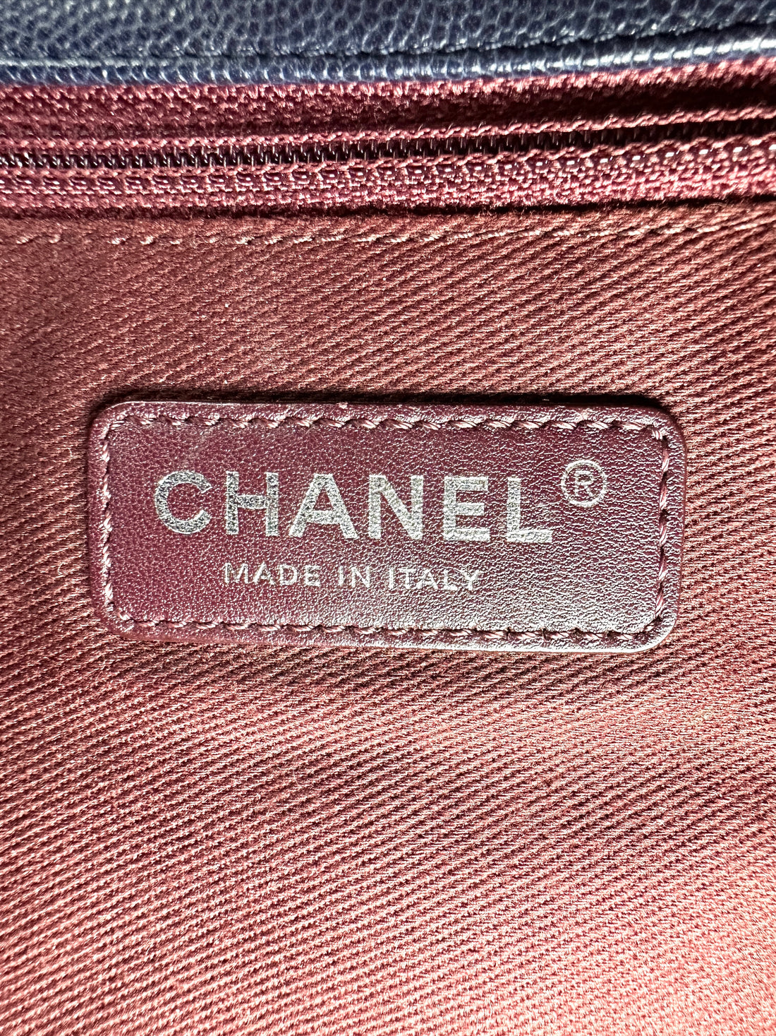 Chanel CoCo Handle Navy Quilted Calfskin Large Size Shoulder Bag(22***56) CC2028