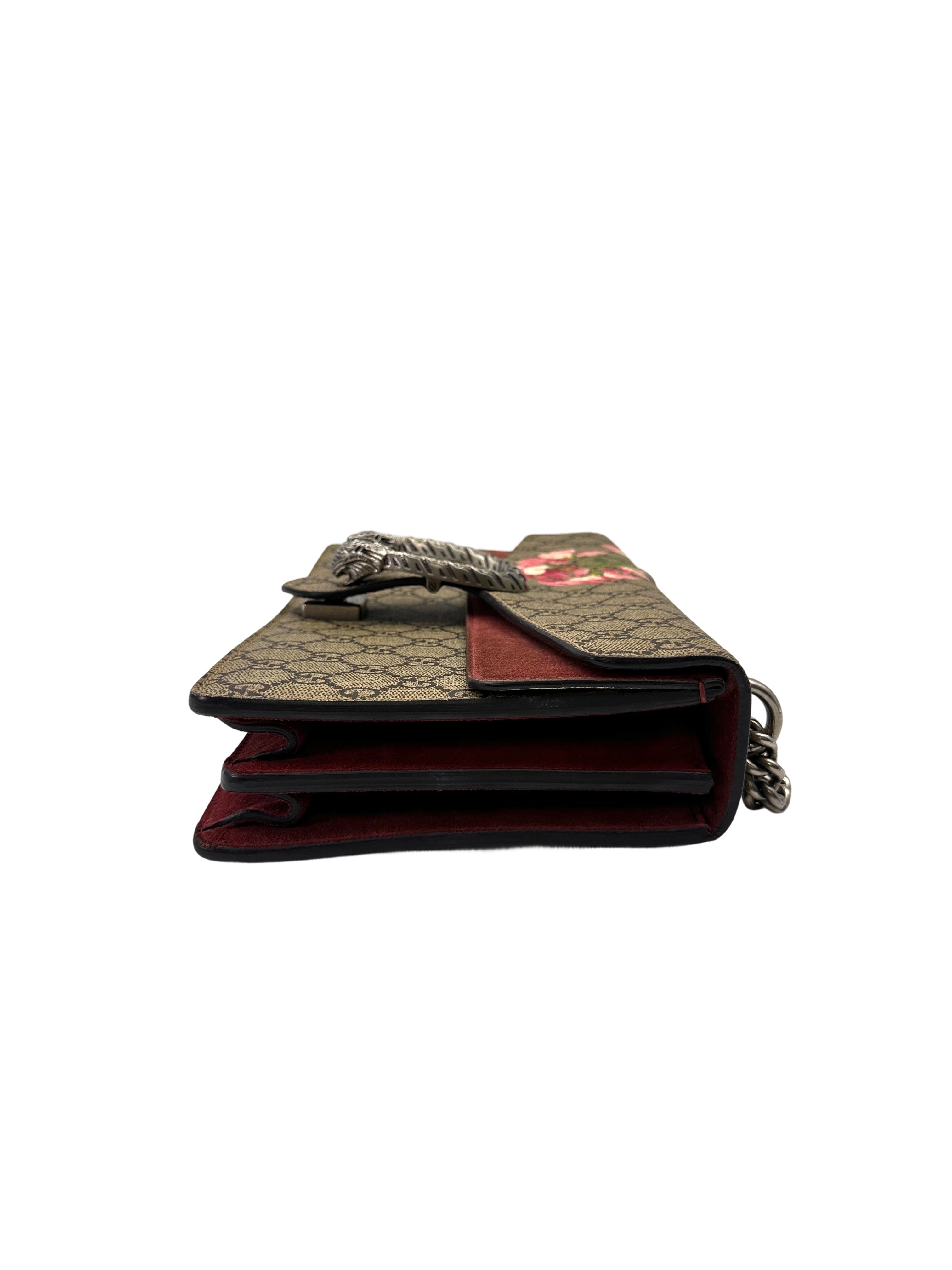 Gucci Dionysus GG Blooms Canvas Medium Size Shoulder Bag GG1105