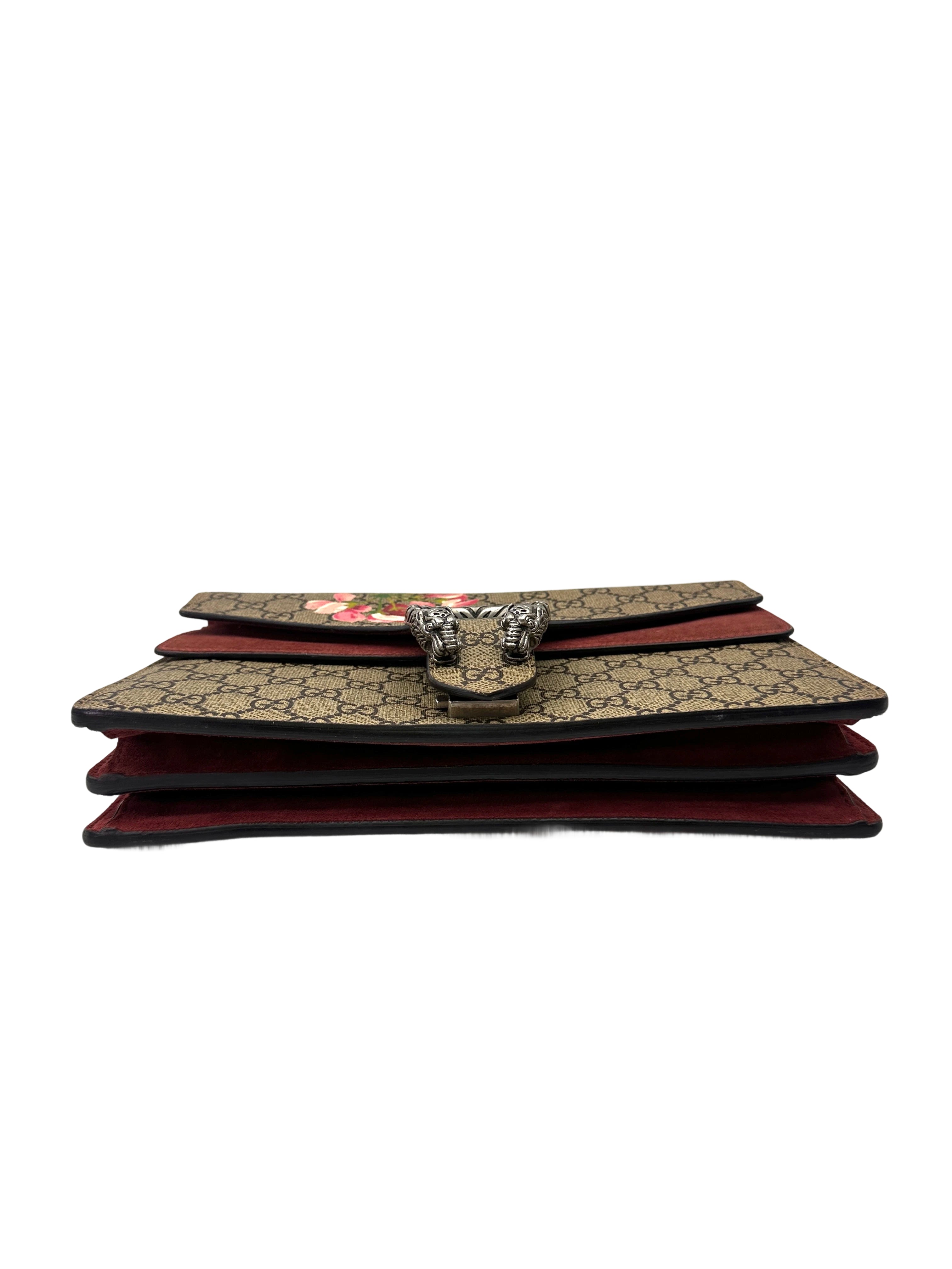 Gucci Dionysus GG Blooms Canvas Medium Size Shoulder Bag GG1105