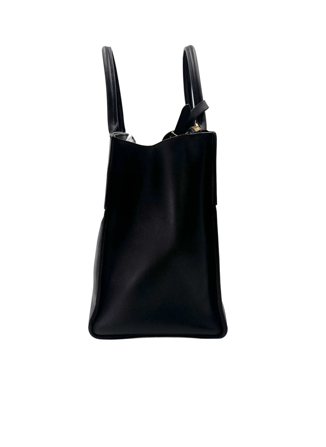 Louis Vuitton City Steamer Black Grained Leather Handle Bag LV2846