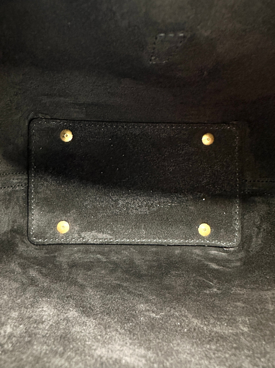 Saint Laurent Black Leather Bucket Bag SLD