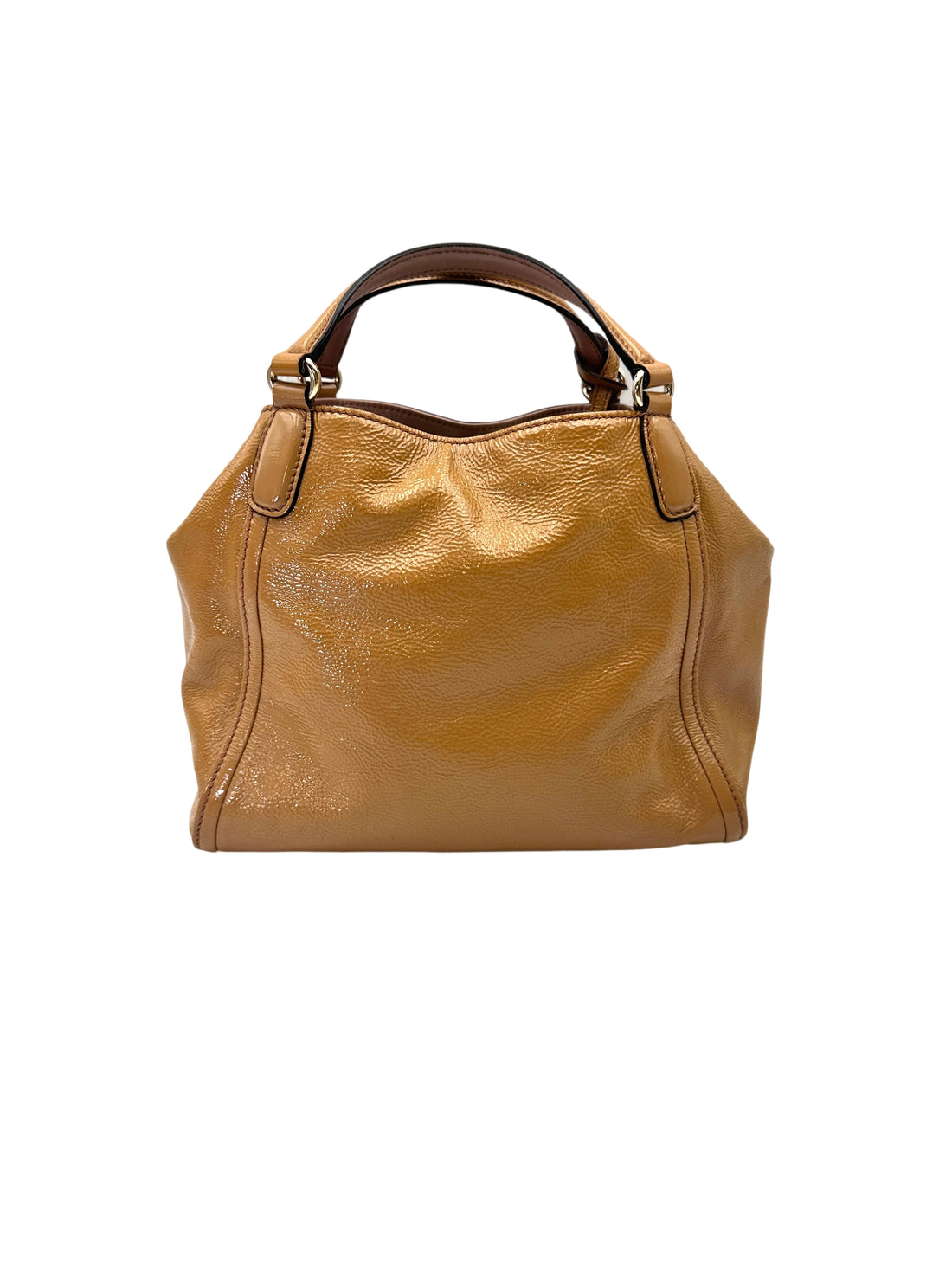 Gucci Soho Beige Leather Hobo Bag GG1110