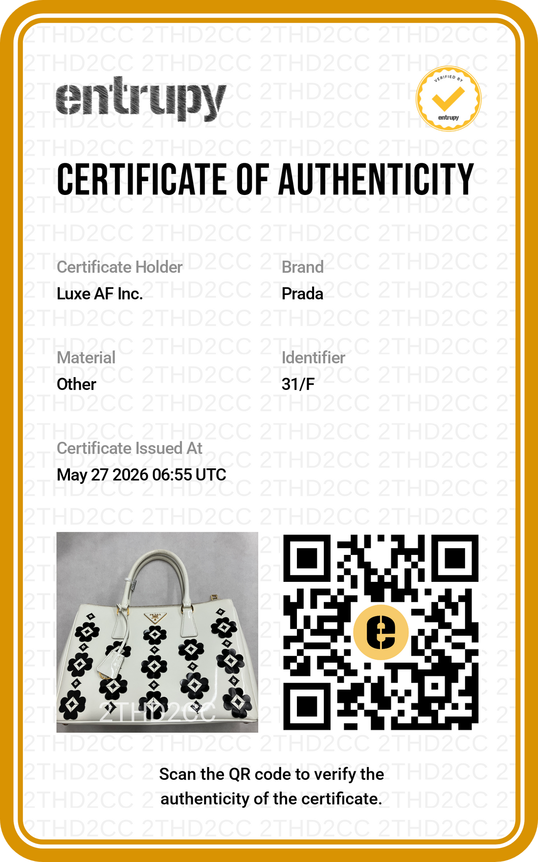 Prada Galleria White Saffiano Leather Flower Applique Handle Bag PR442