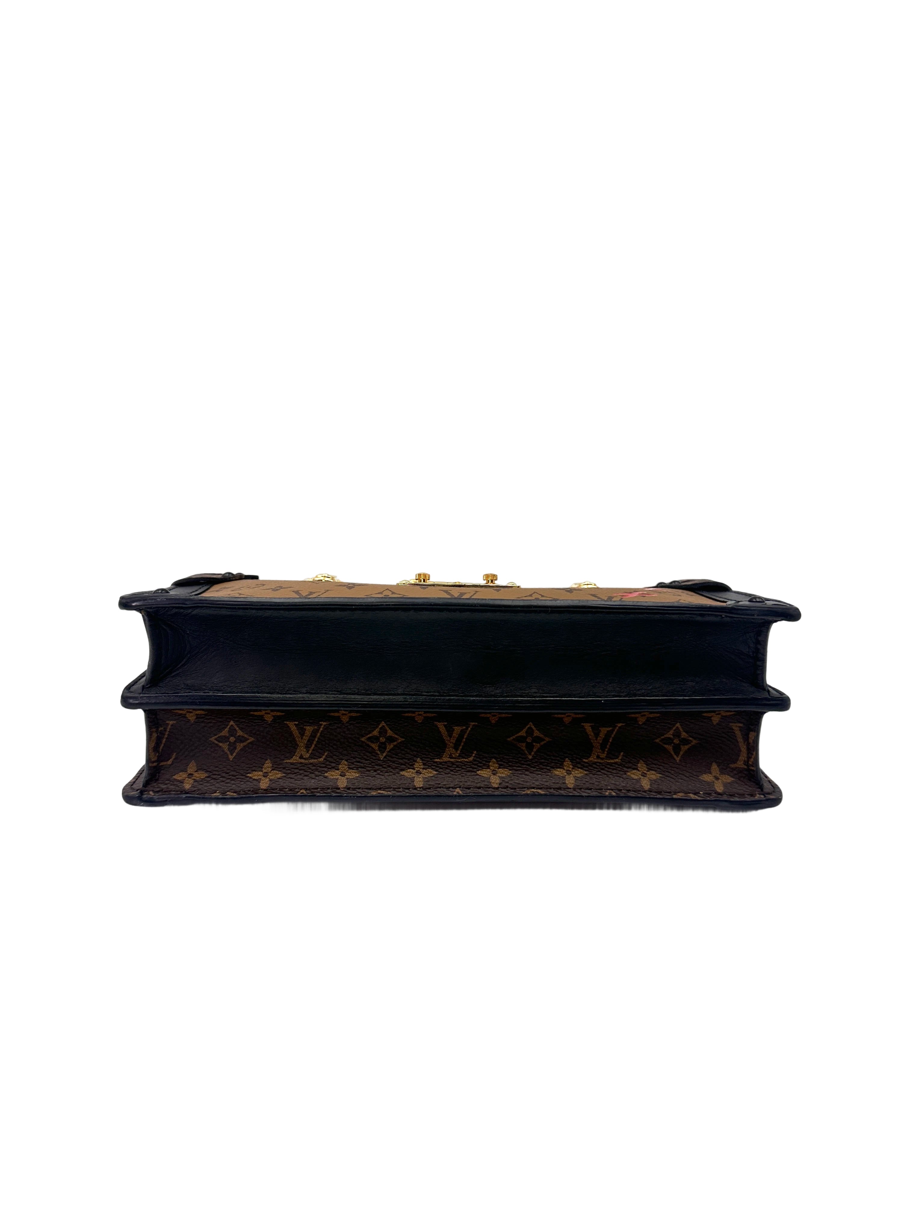 Louis Vuitton Trunk Clutch Monogram Canvas Bag LV2855