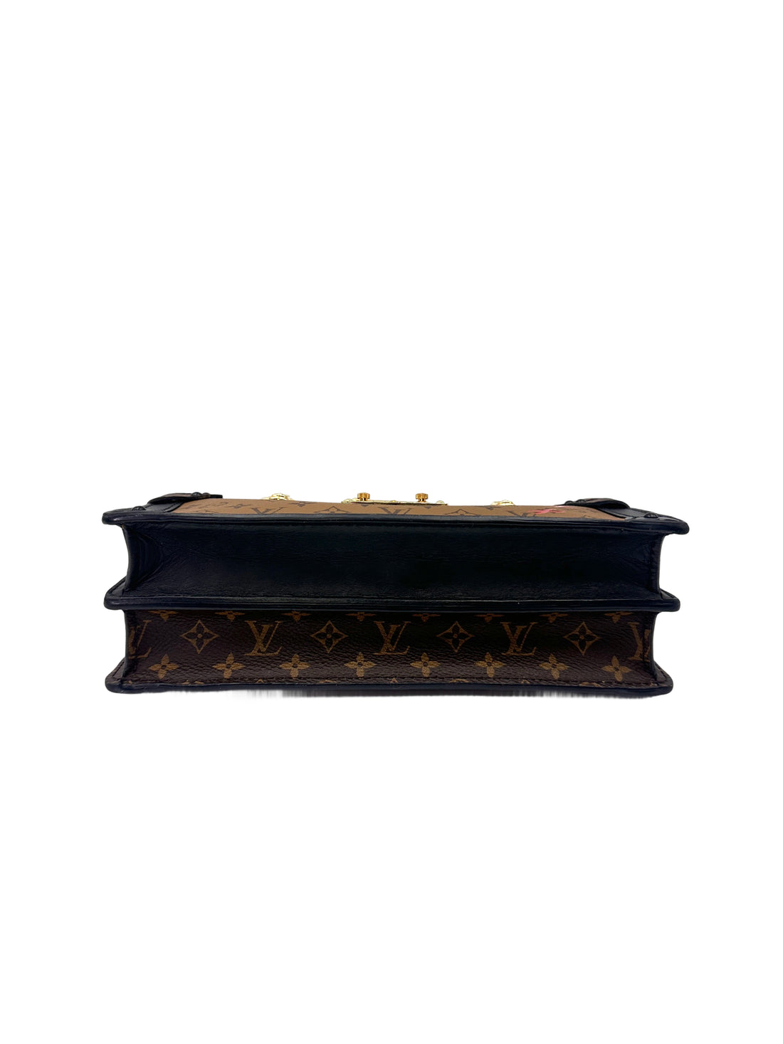 Louis Vuitton Trunk Clutch Monogram Canvas Bag LV2855