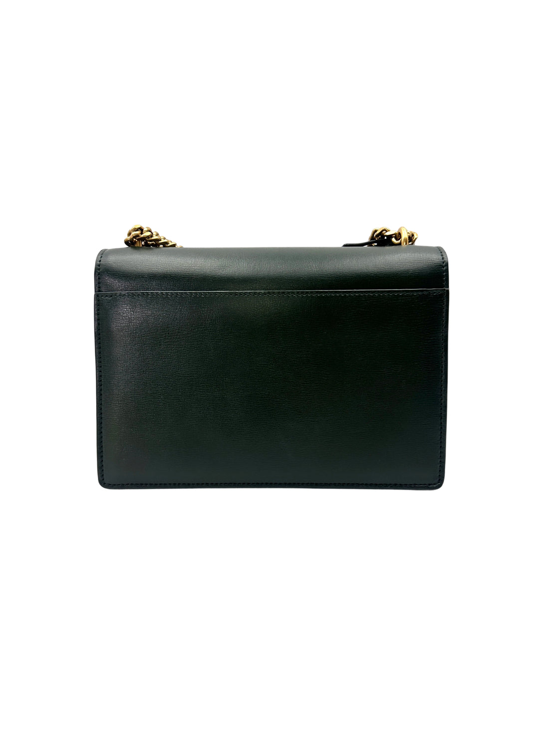 Saint Laurent Sunset Green Leather Shoulder Bag SL244