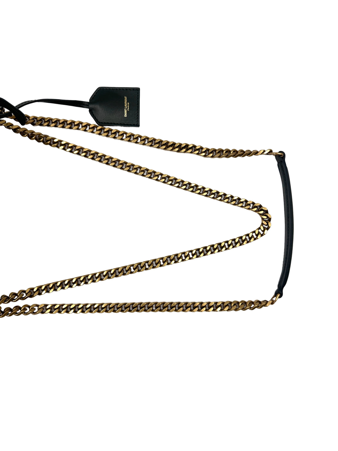 Saint Laurent Sunset Green Leather Shoulder Bag SL244