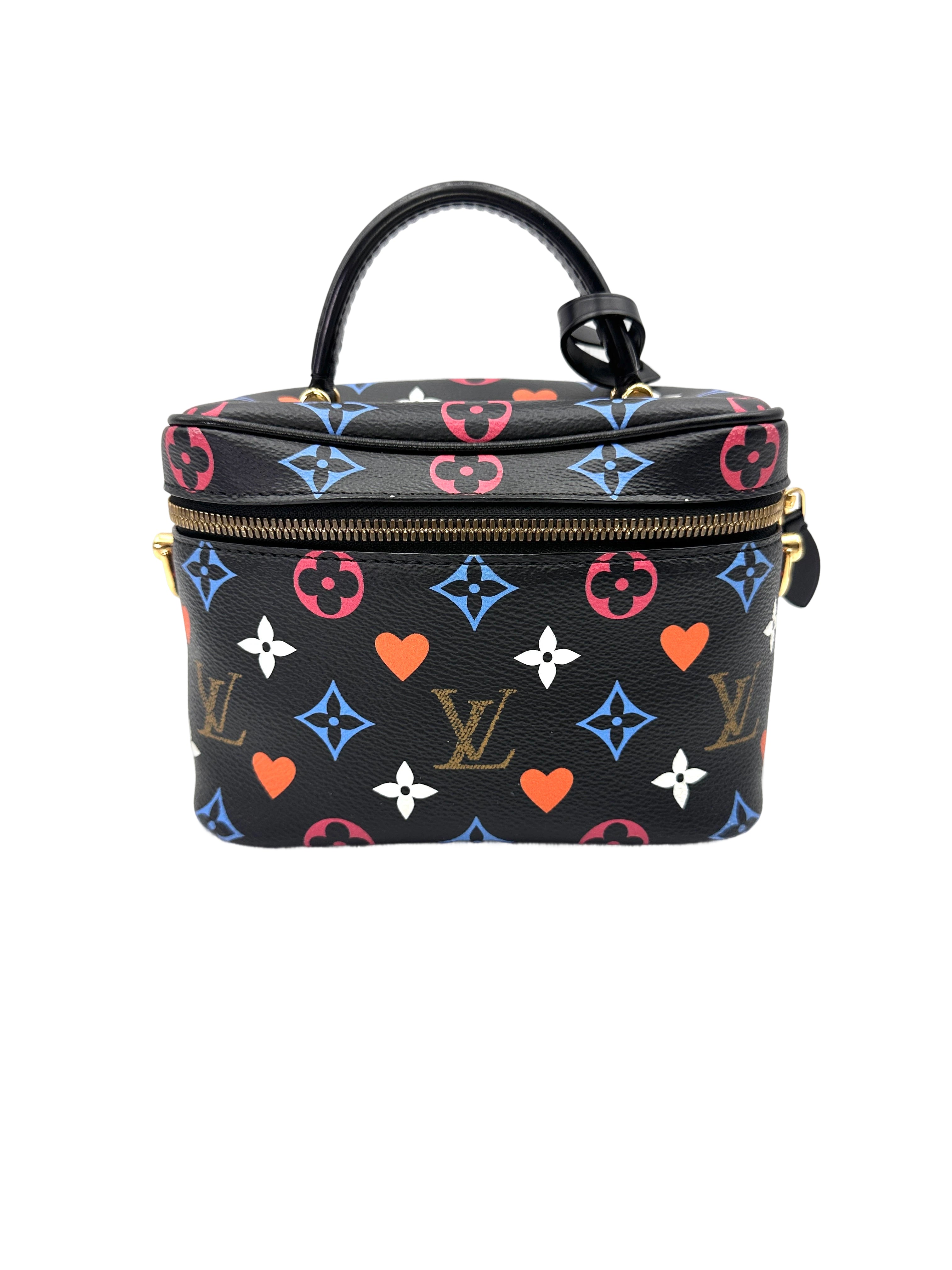 Louis Vuitton Game On Vanity PM Multicolor Leather Handle Bag LV2854