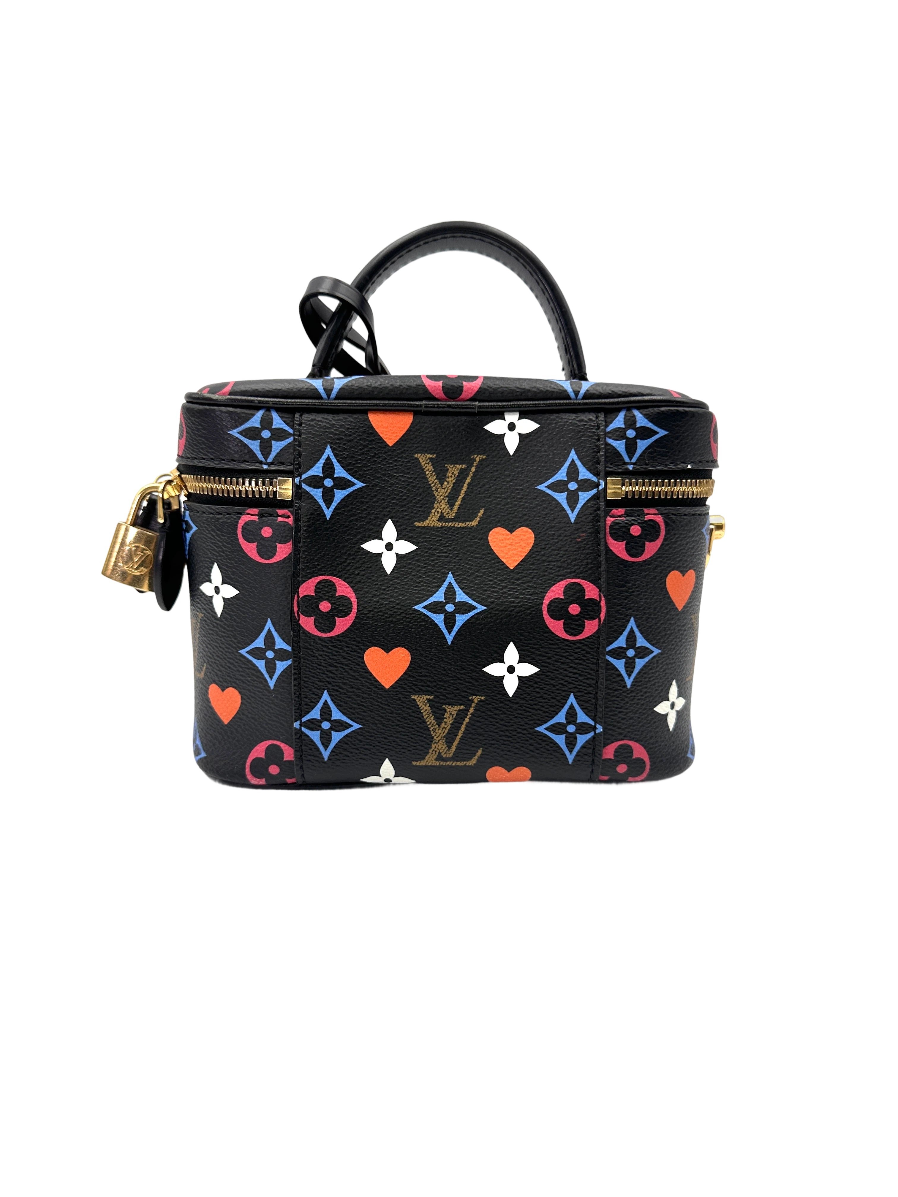Louis Vuitton Game On Vanity PM Multicolor Leather Handle Bag LV2854