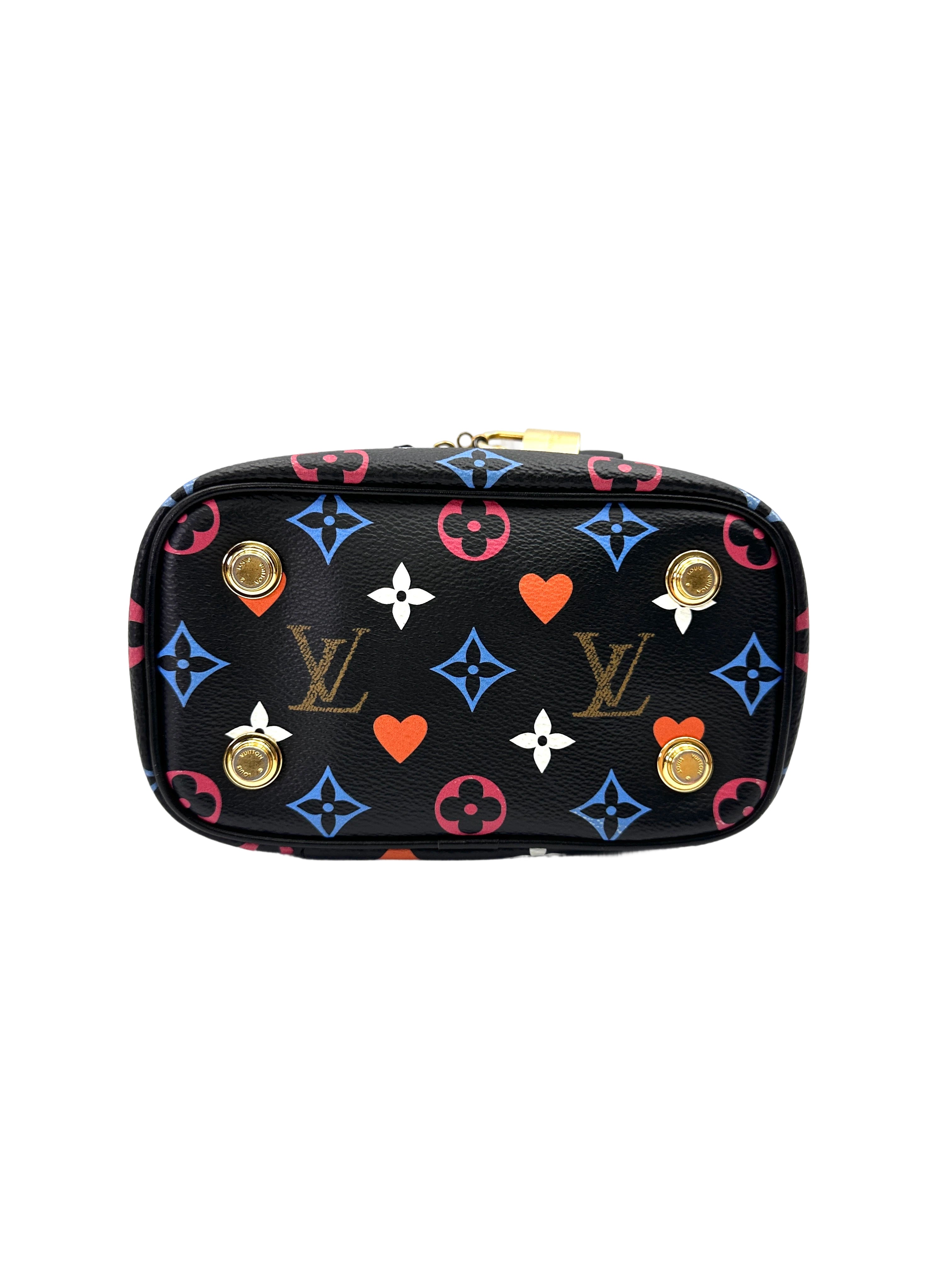 Louis Vuitton Game On Vanity PM Multicolor Leather Handle Bag LV2854