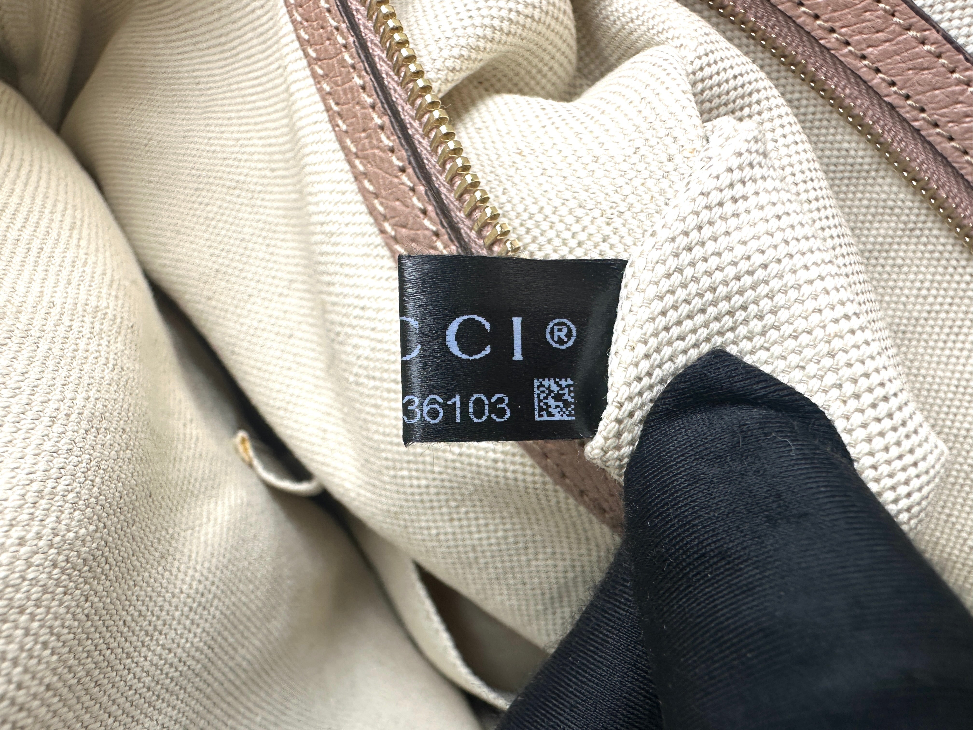Gucci Bree GG Supreme Canvas Handle Bag GG1116