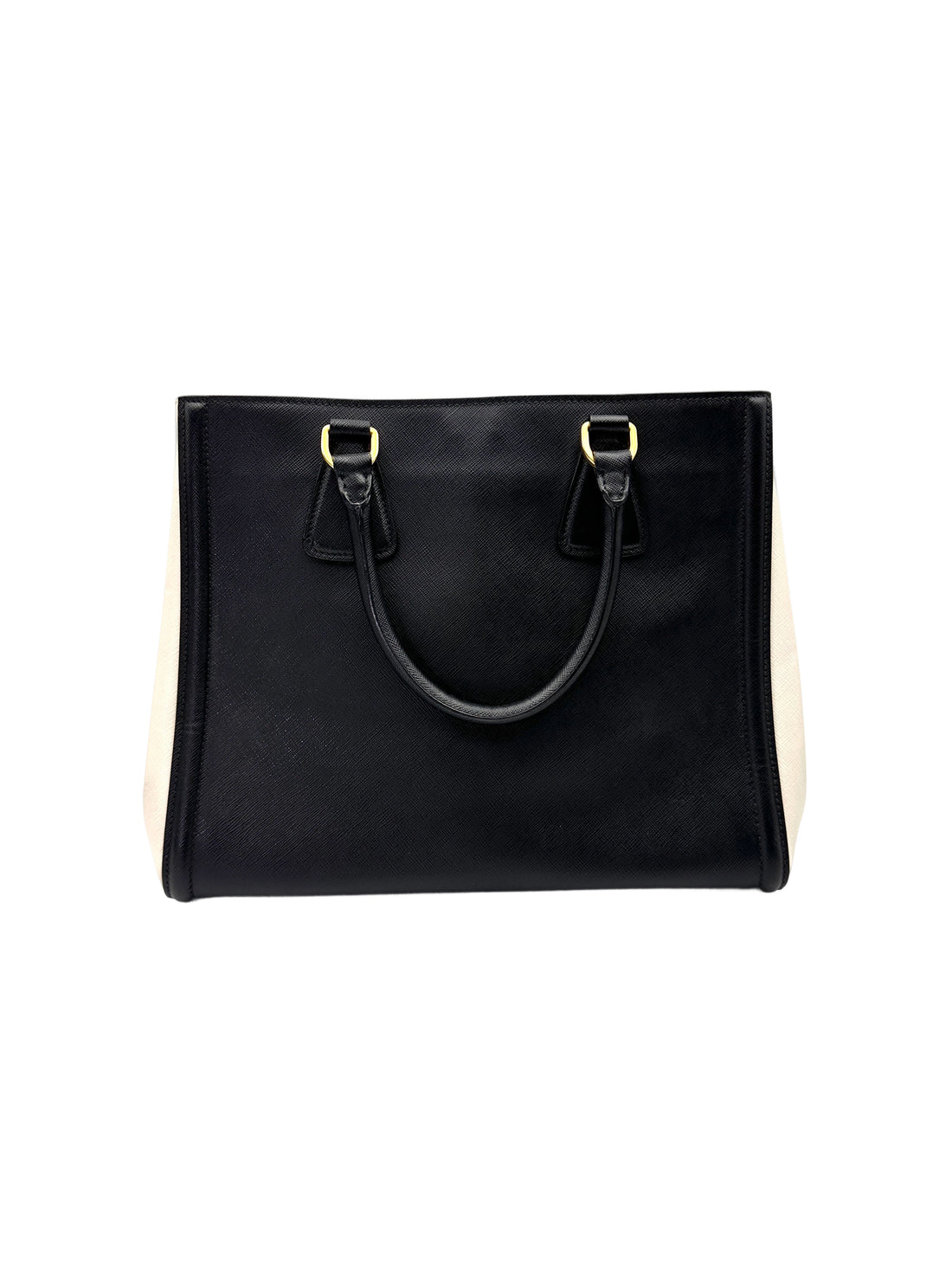Prada Galleria Blue Saffiano Leather Handle Bag PR391