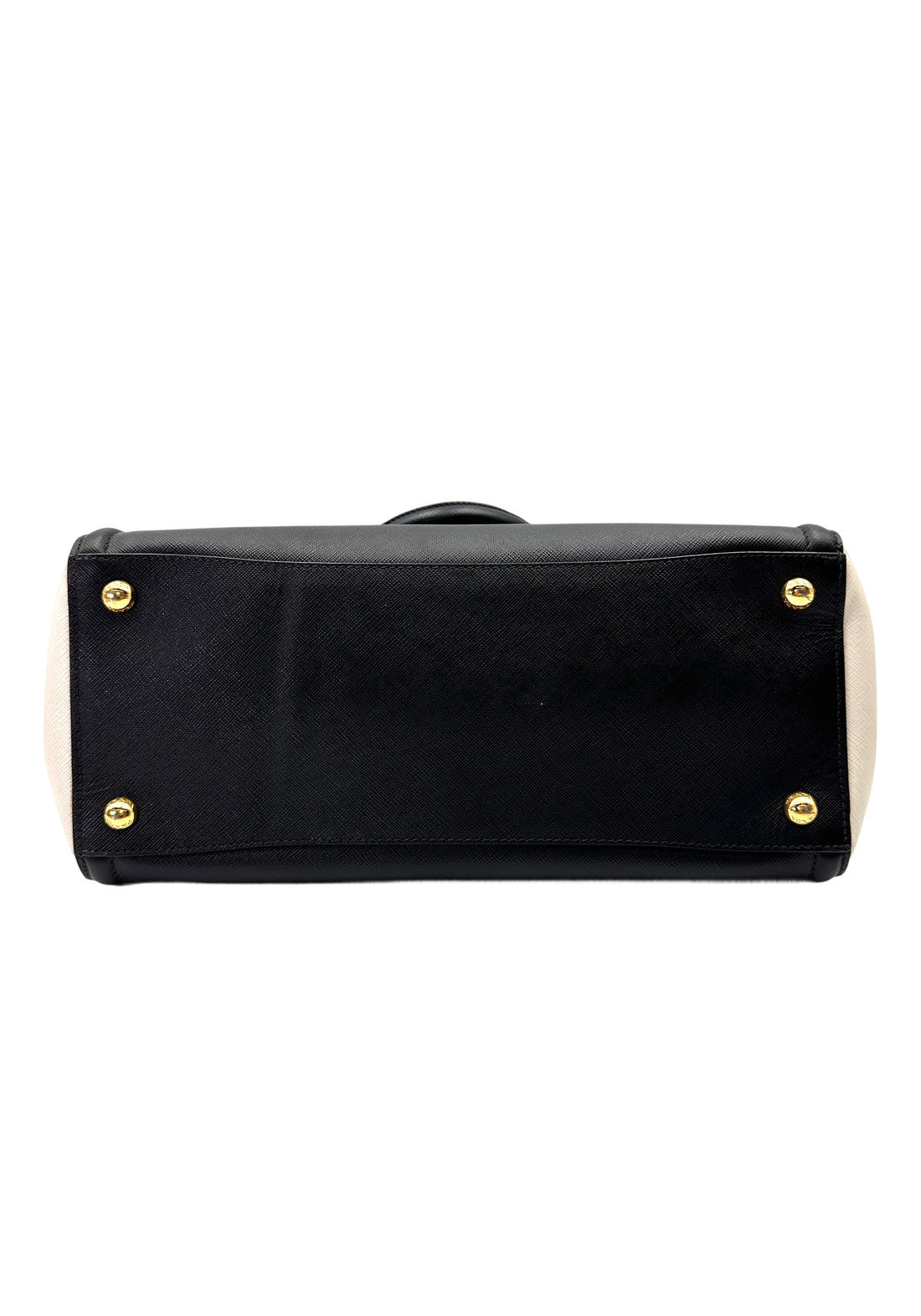 Prada Galleria Blue Saffiano Leather Handle Bag PR391