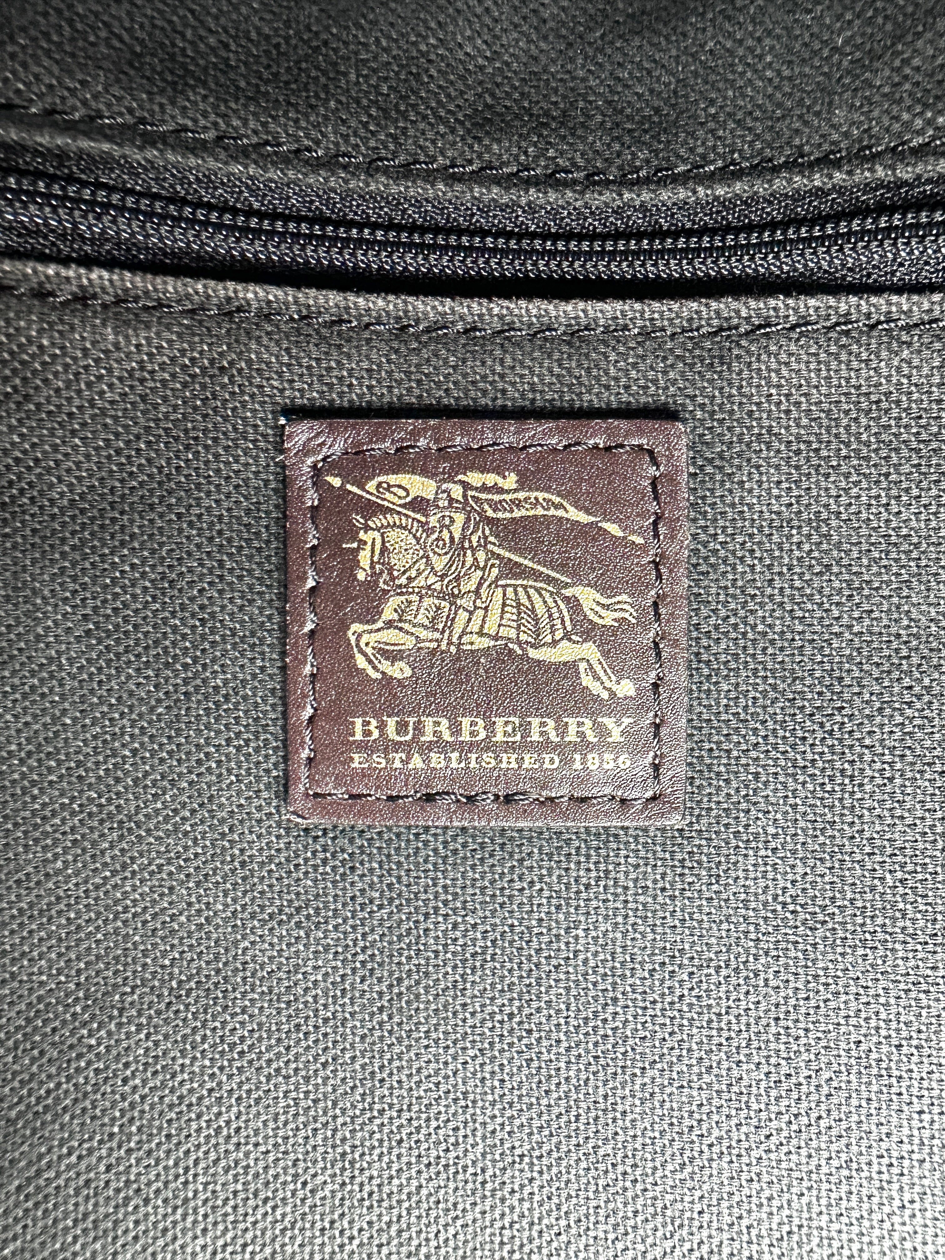 Burberry Classic Nova Check Canvas Handle Bag BR63